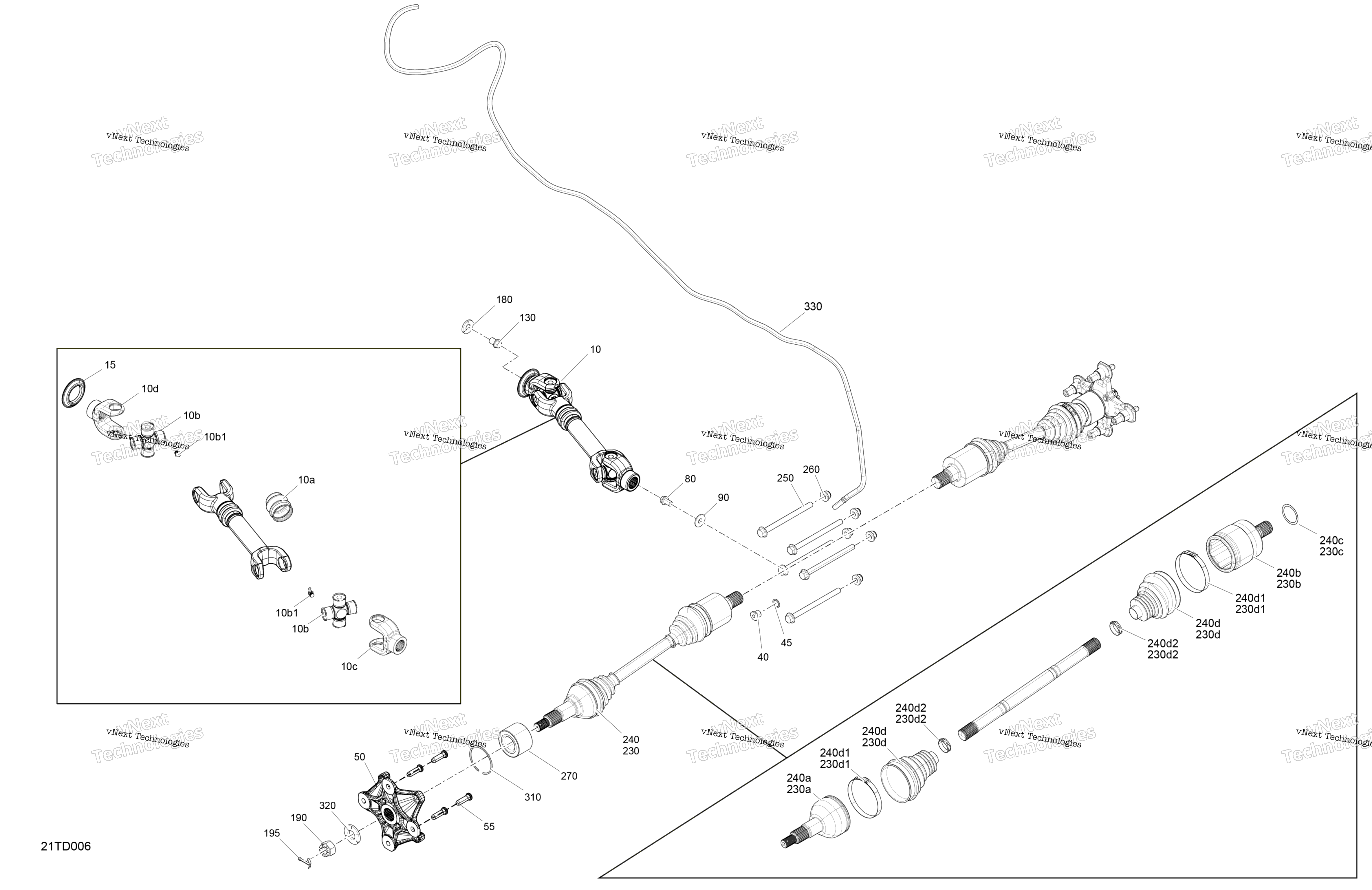 Привод - Rear - Common Parts