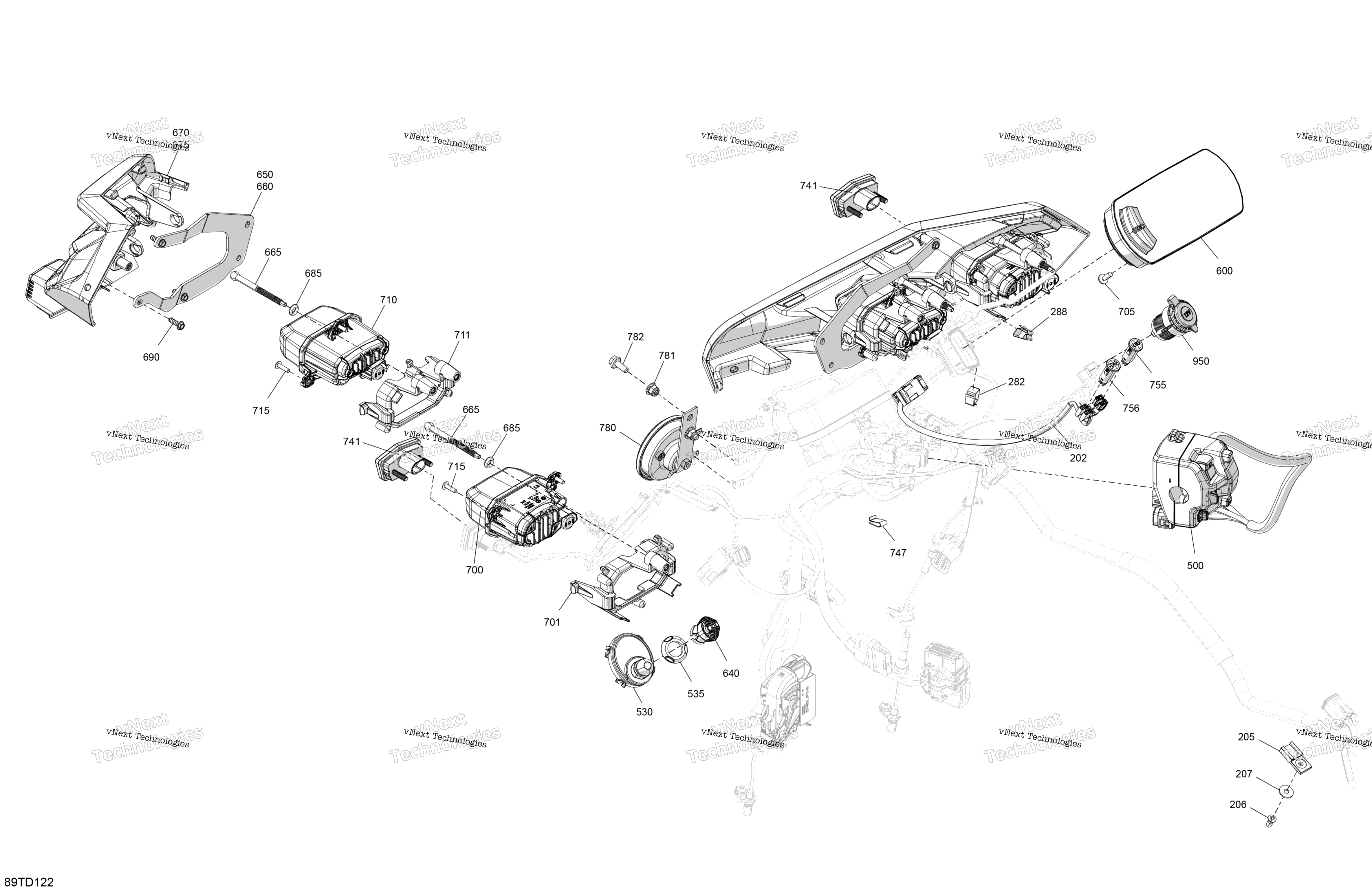 Электрооборудование - Front Section