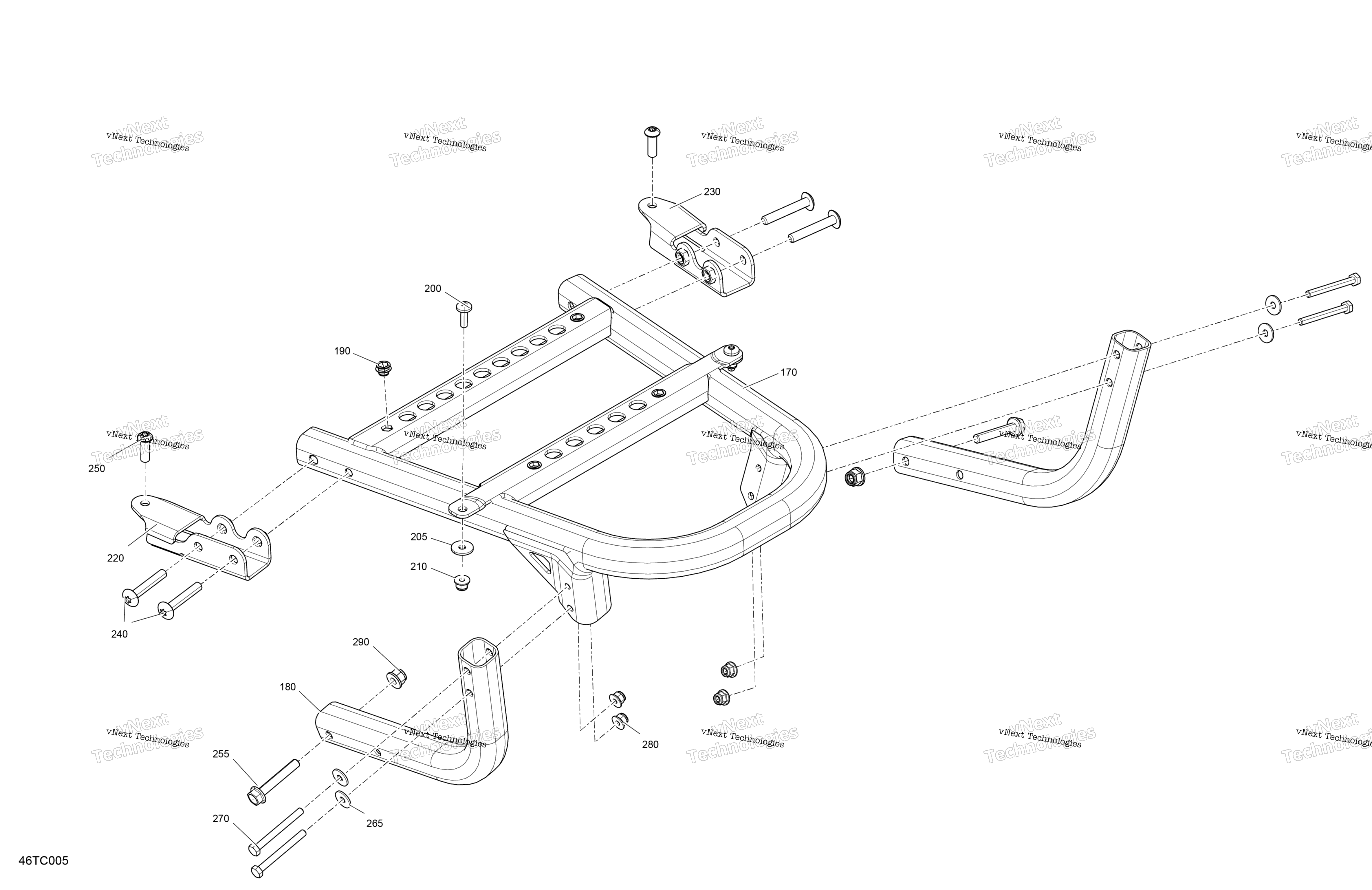 кузов задний Bumper