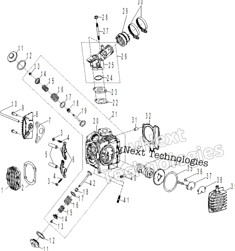 Двигатель - Cylinder Head