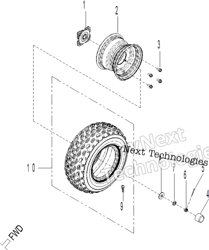 Привод - Rear Wheel 70