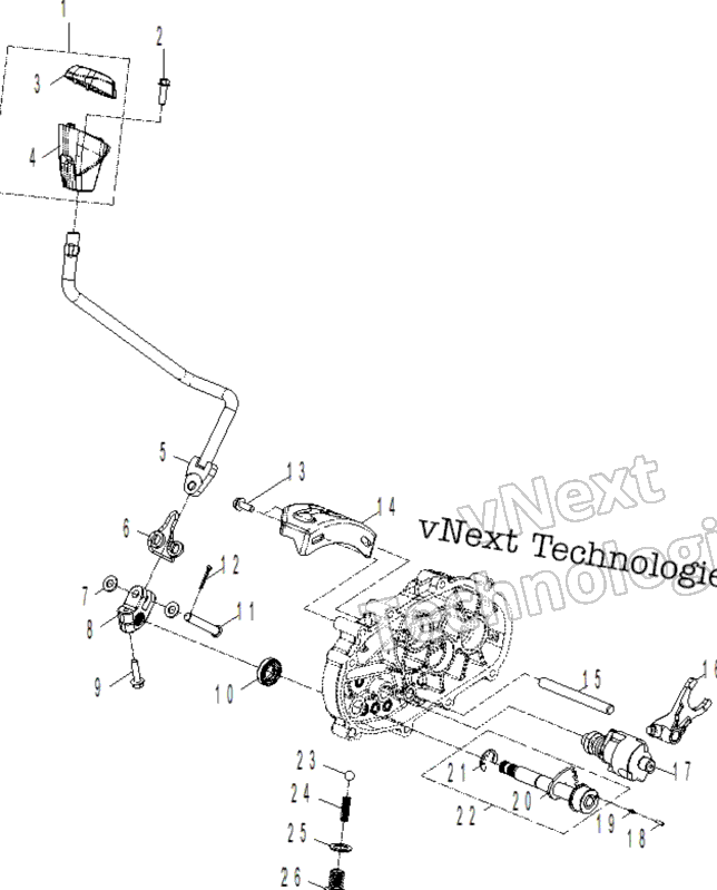 Привод - Shift Lever