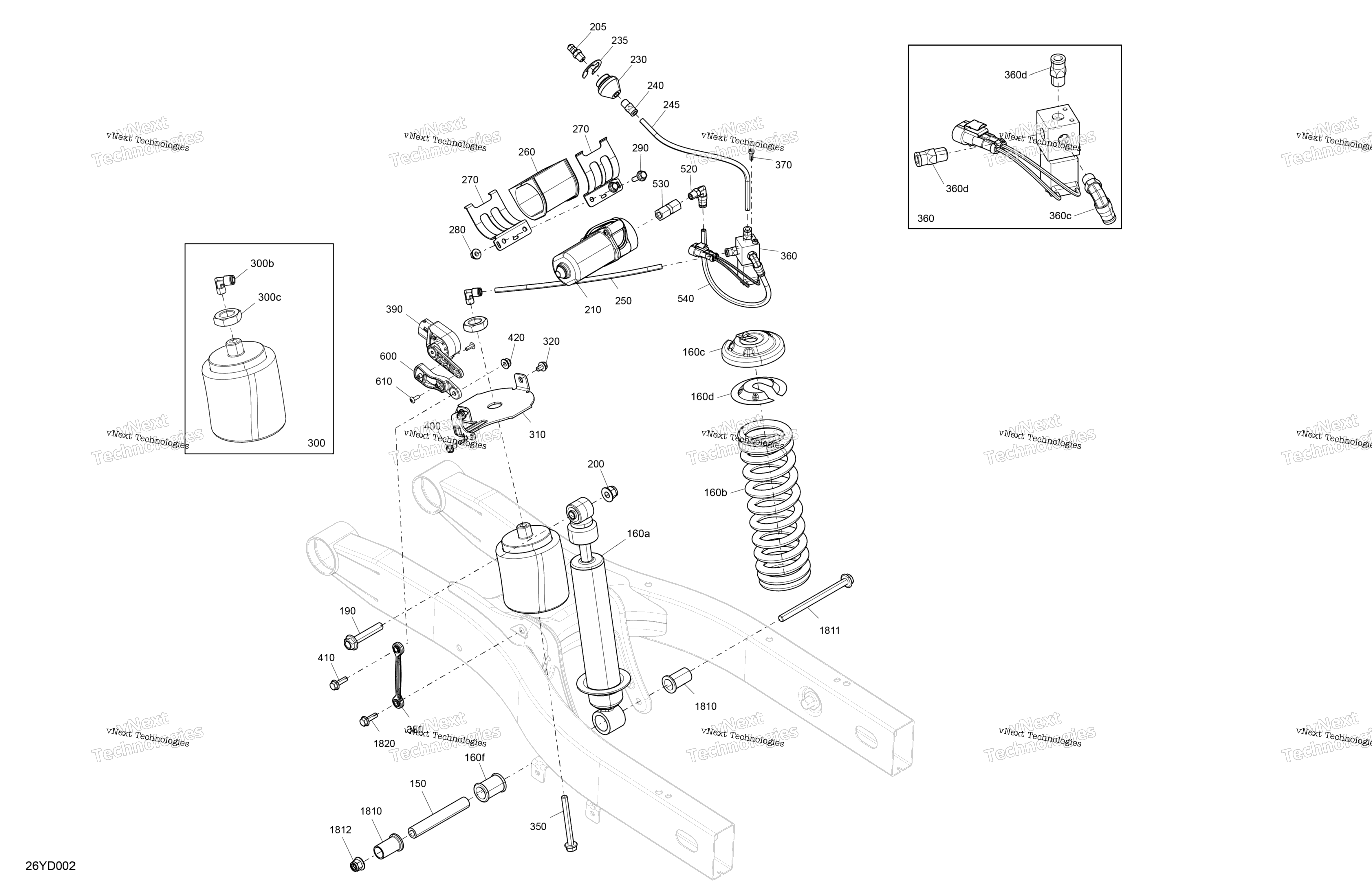 Подвеска - Rear Shock