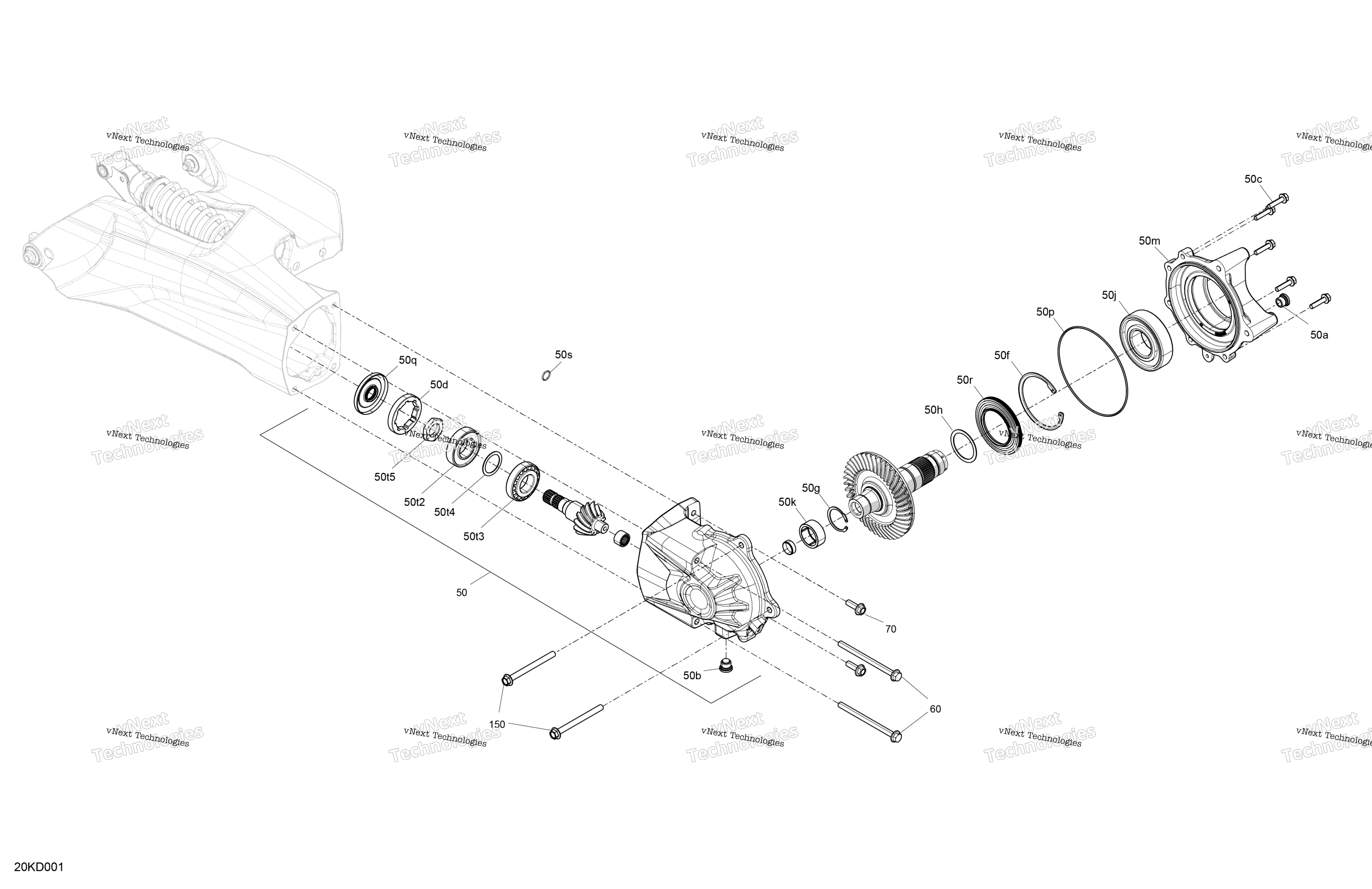 Привод - Final Drive Unit