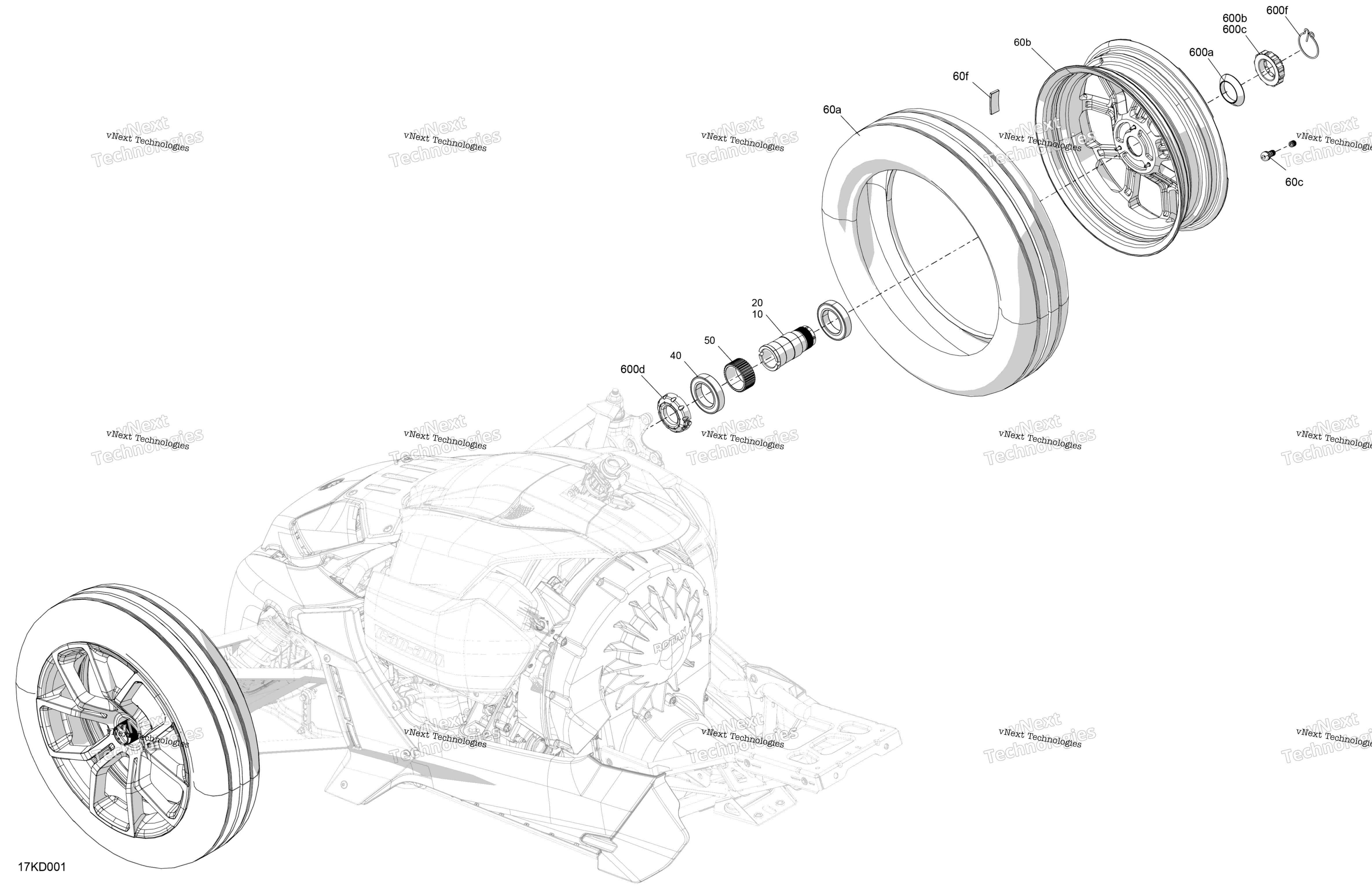 Mechanic передний колёса