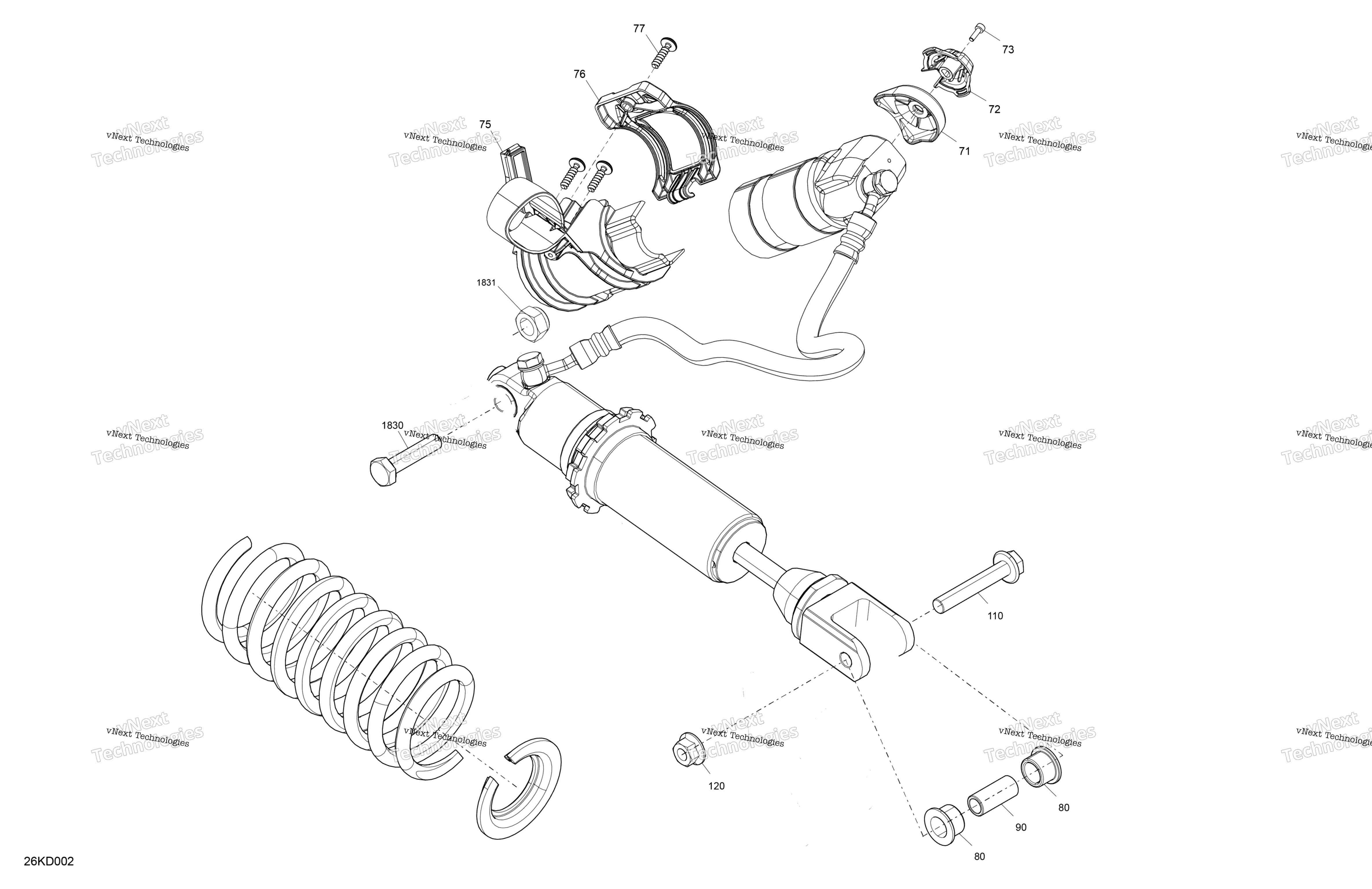 Подвеска - Rear Shock