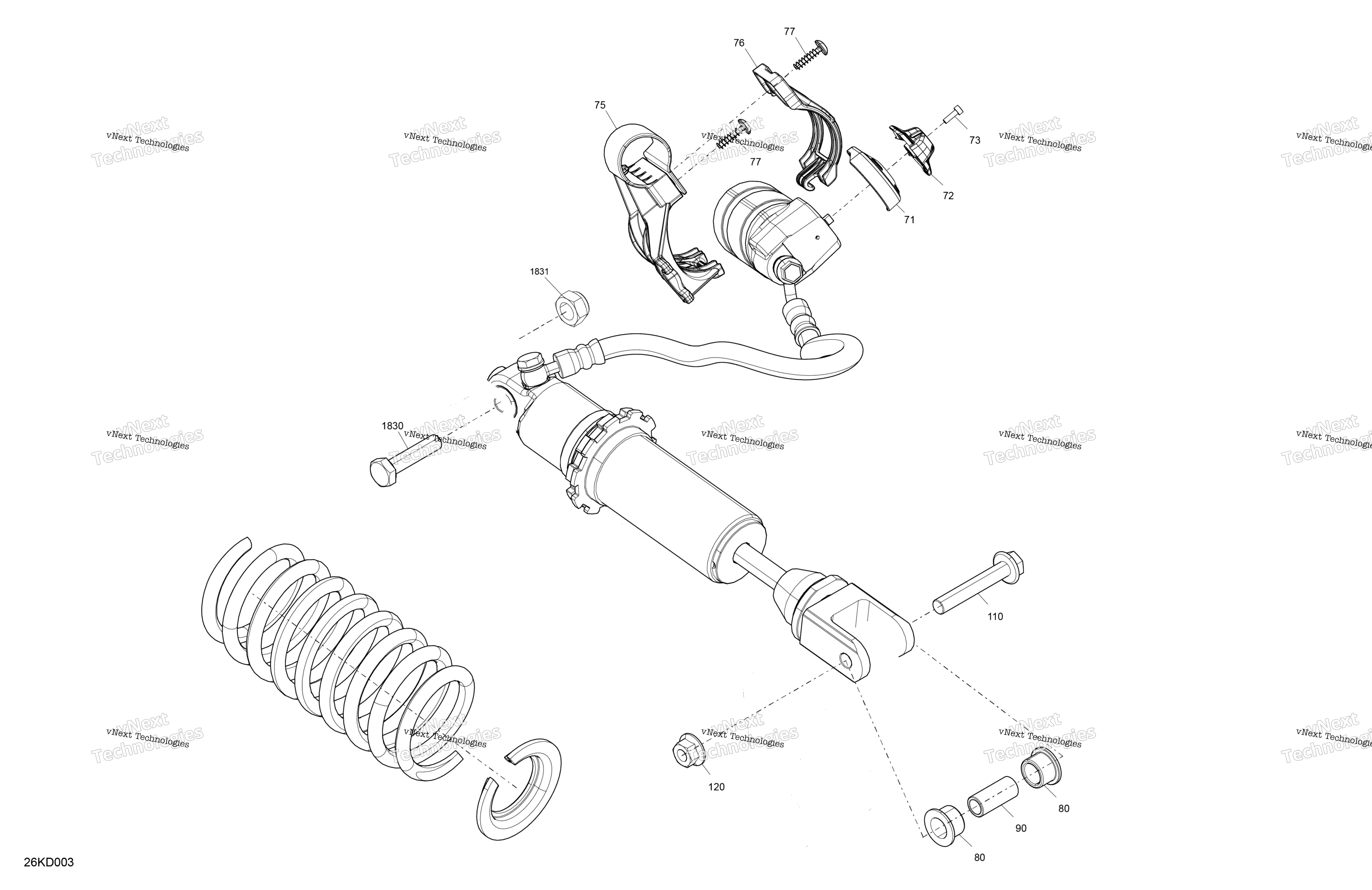 Подвеска - Rear Shock