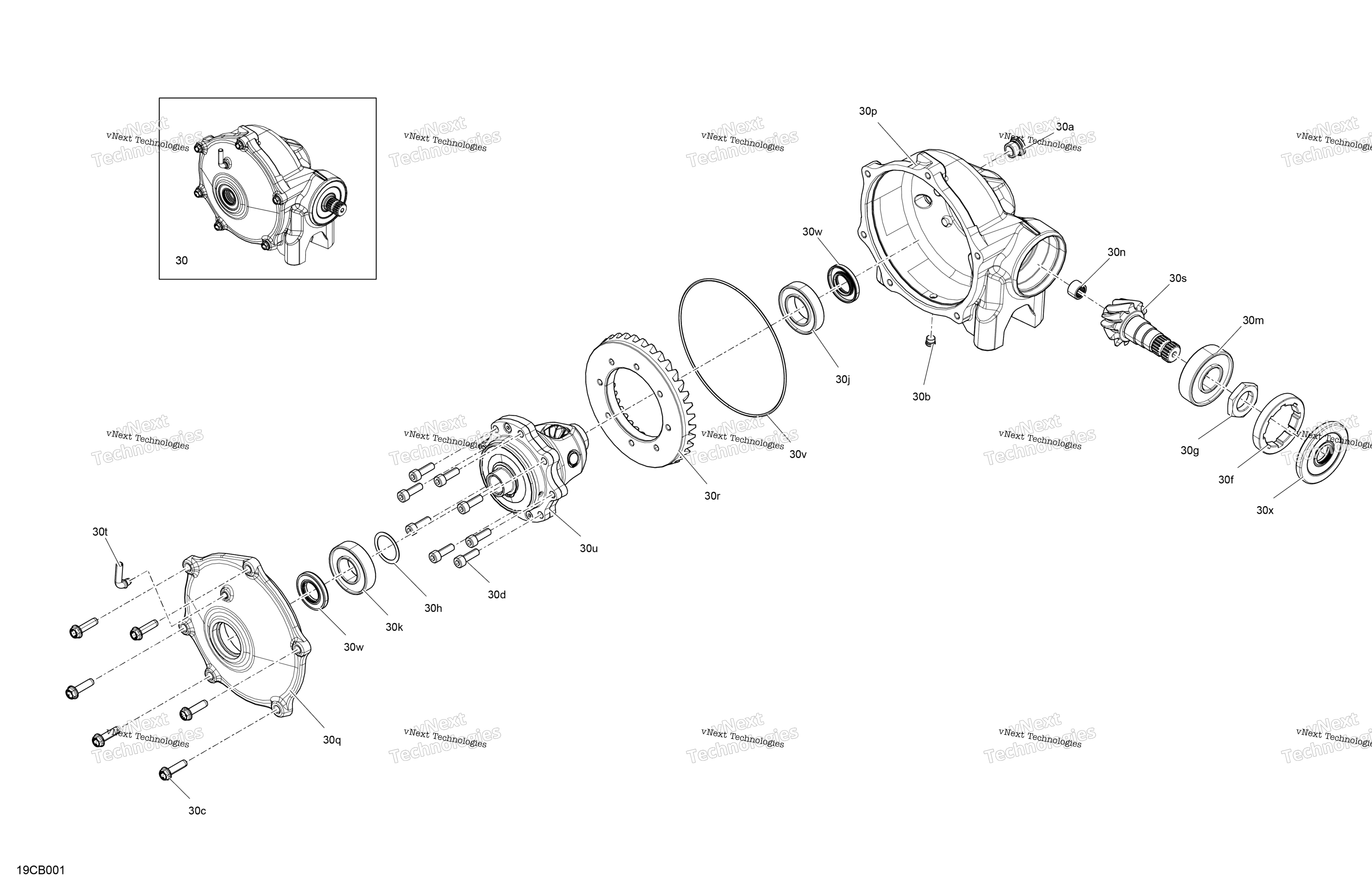 Привод - Front - Differential Parts