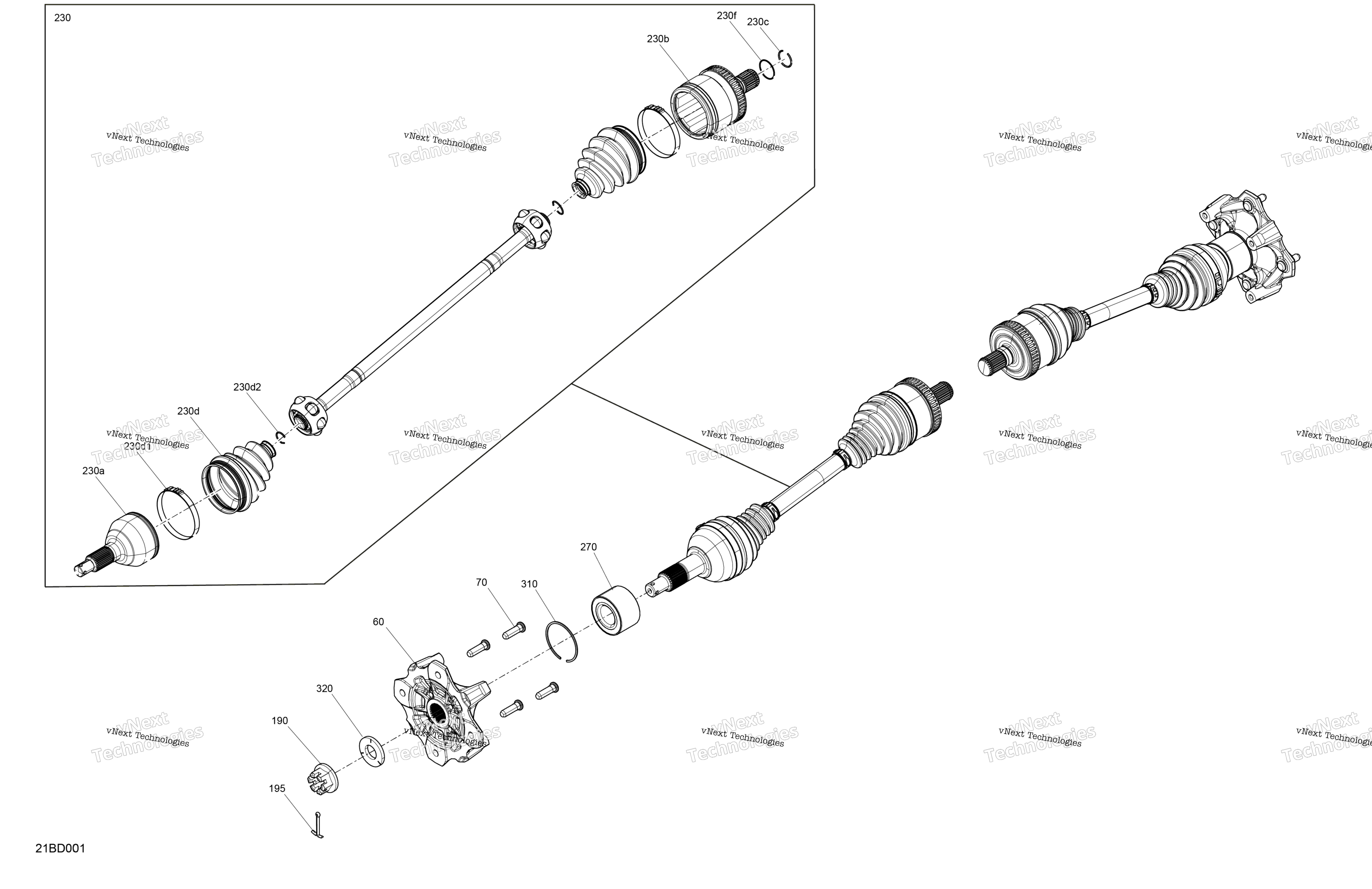 Привод - Rear - Common Parts