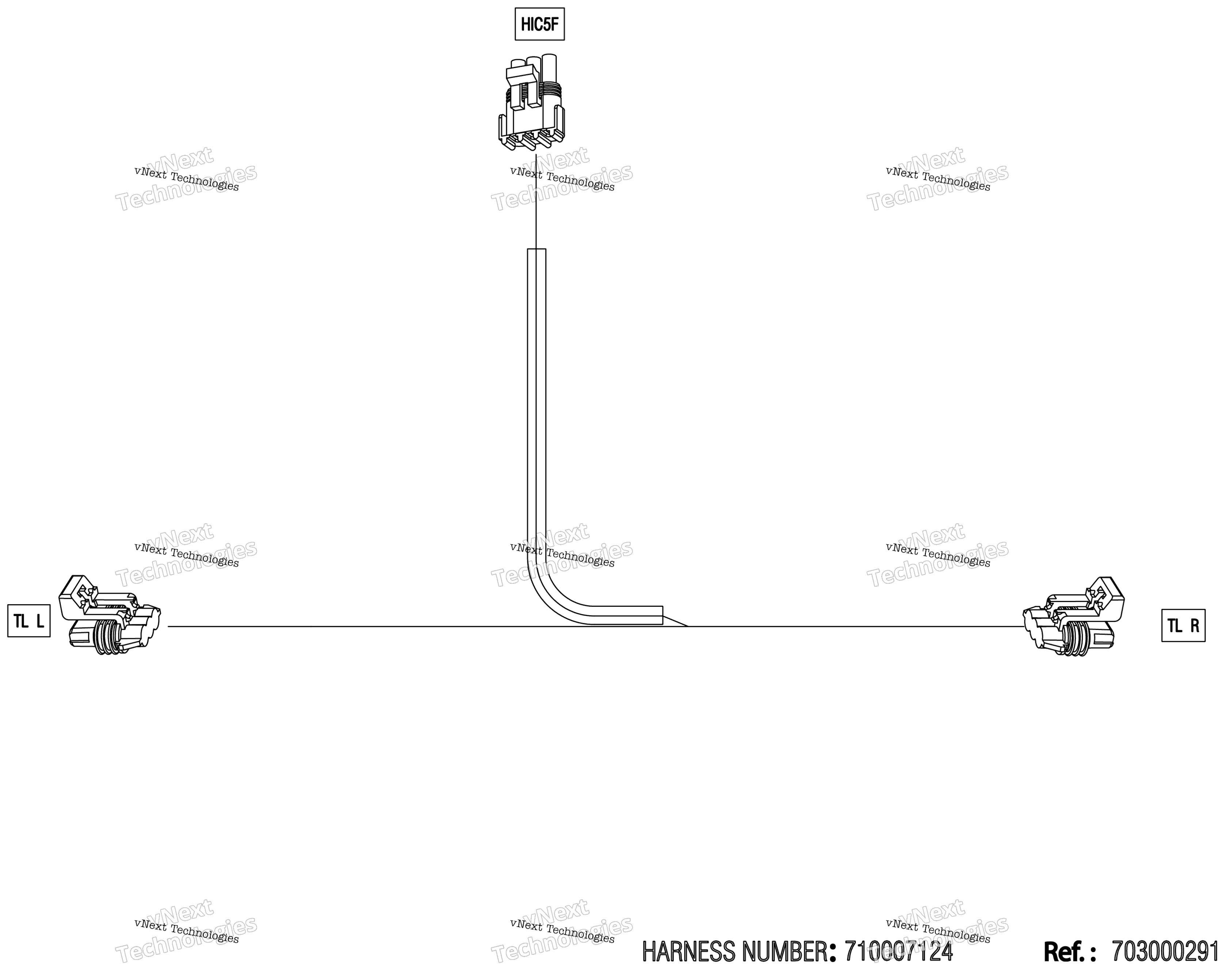 Электрооборудование - Taillight Wiring Harness