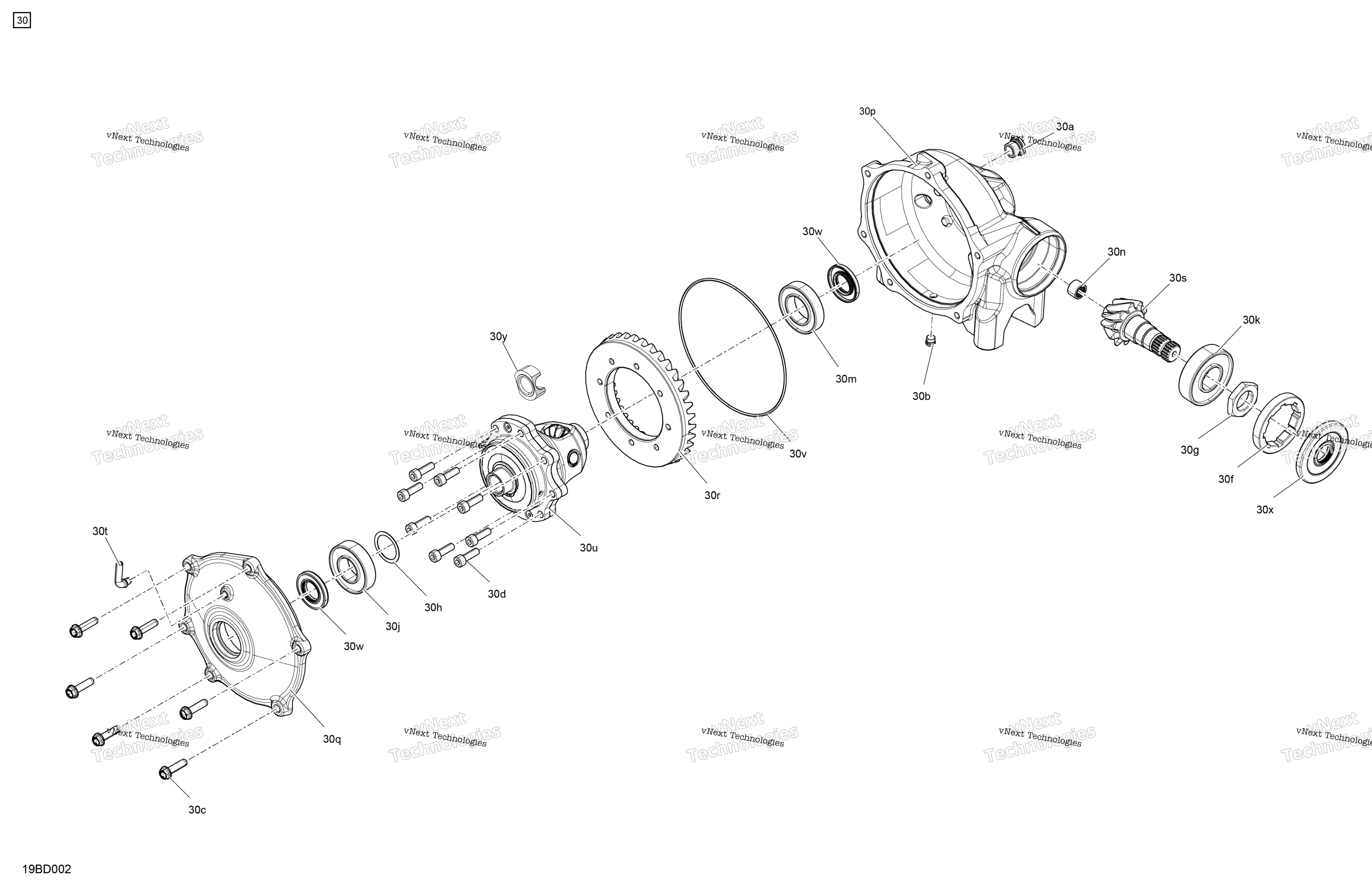 Привод - Front - Differential Parts