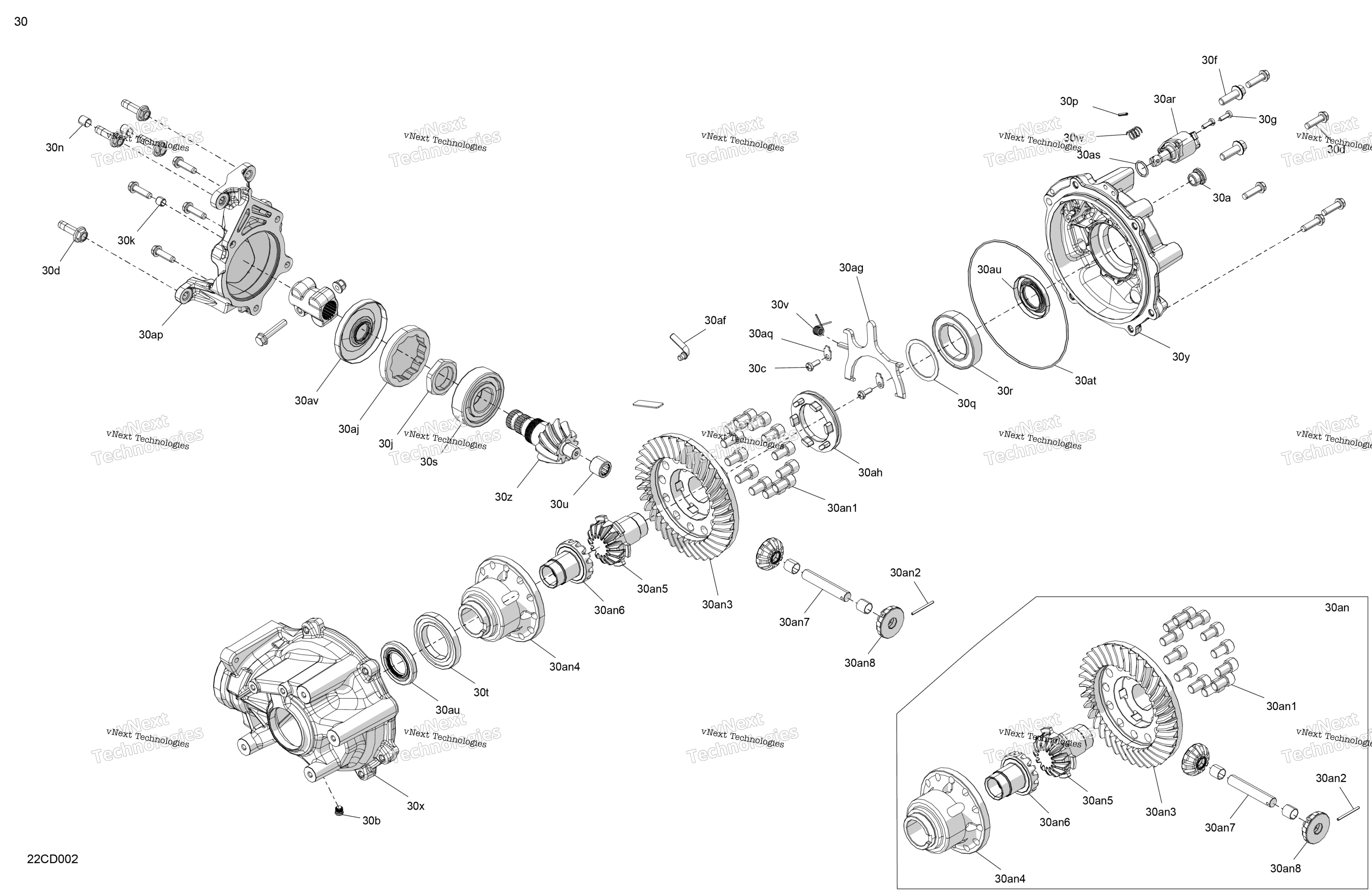 Привод - Final Drive Unit