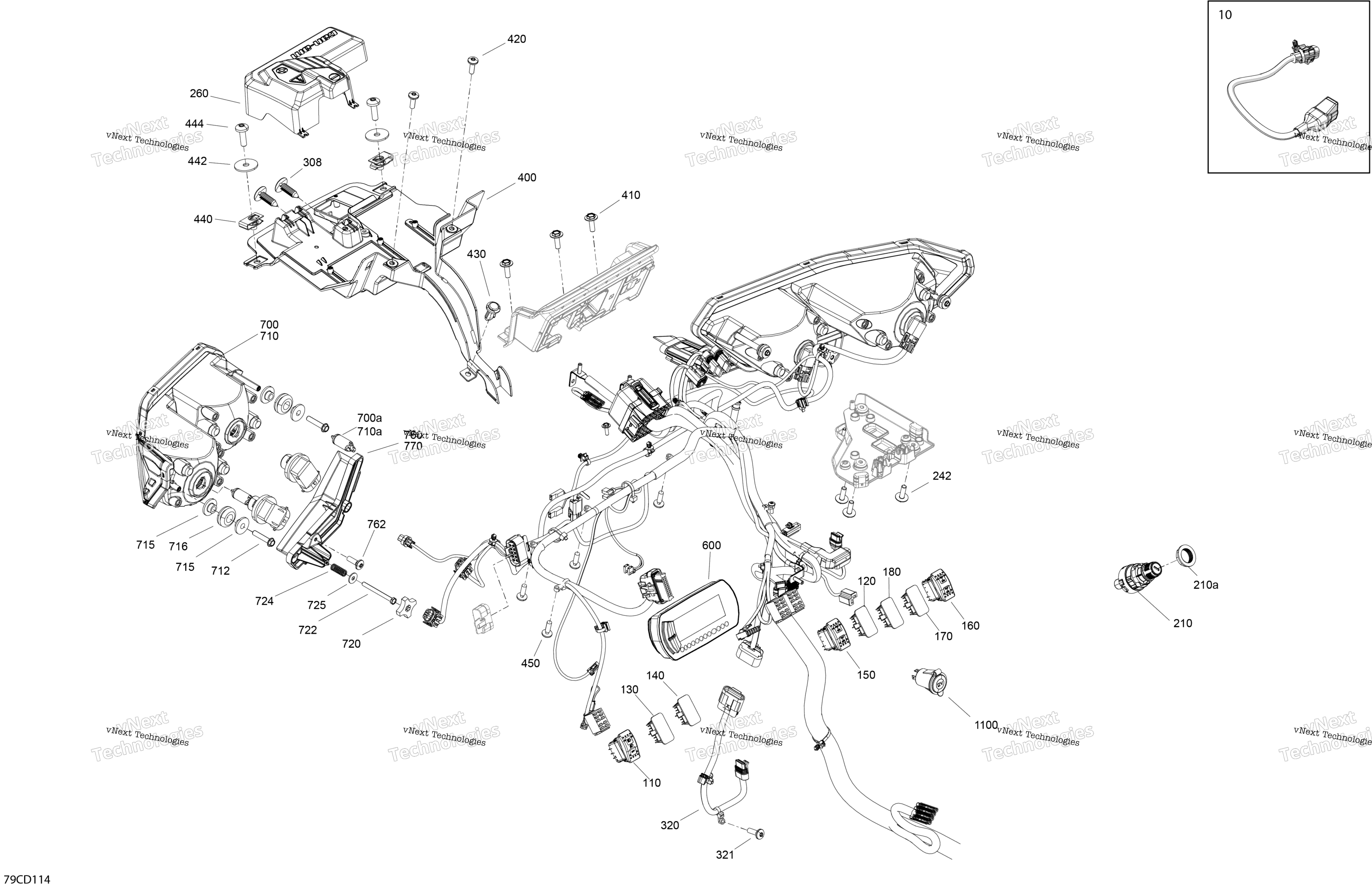 Электрооборудование - Front Section