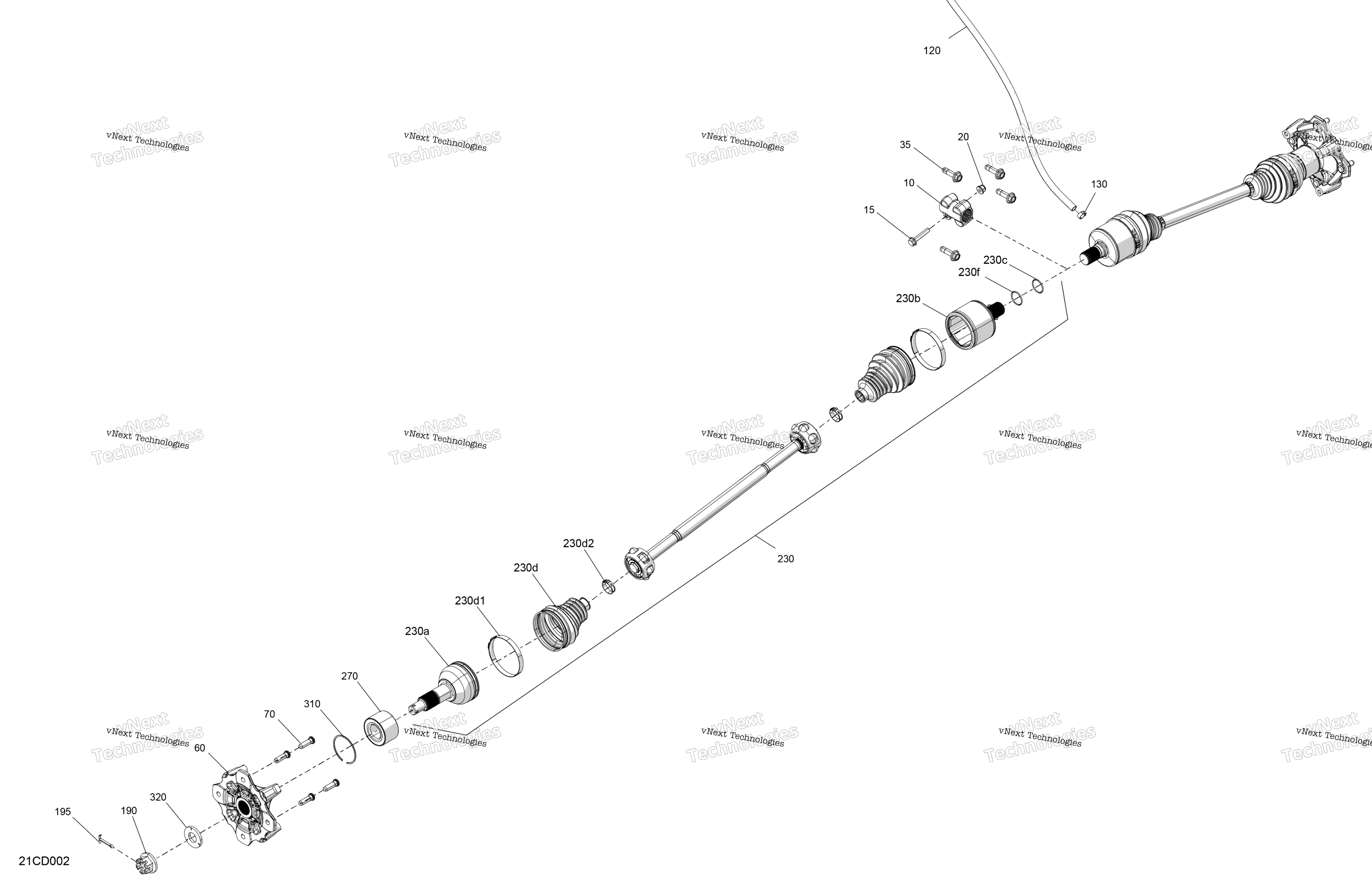 Привод - Rear - Common Parts