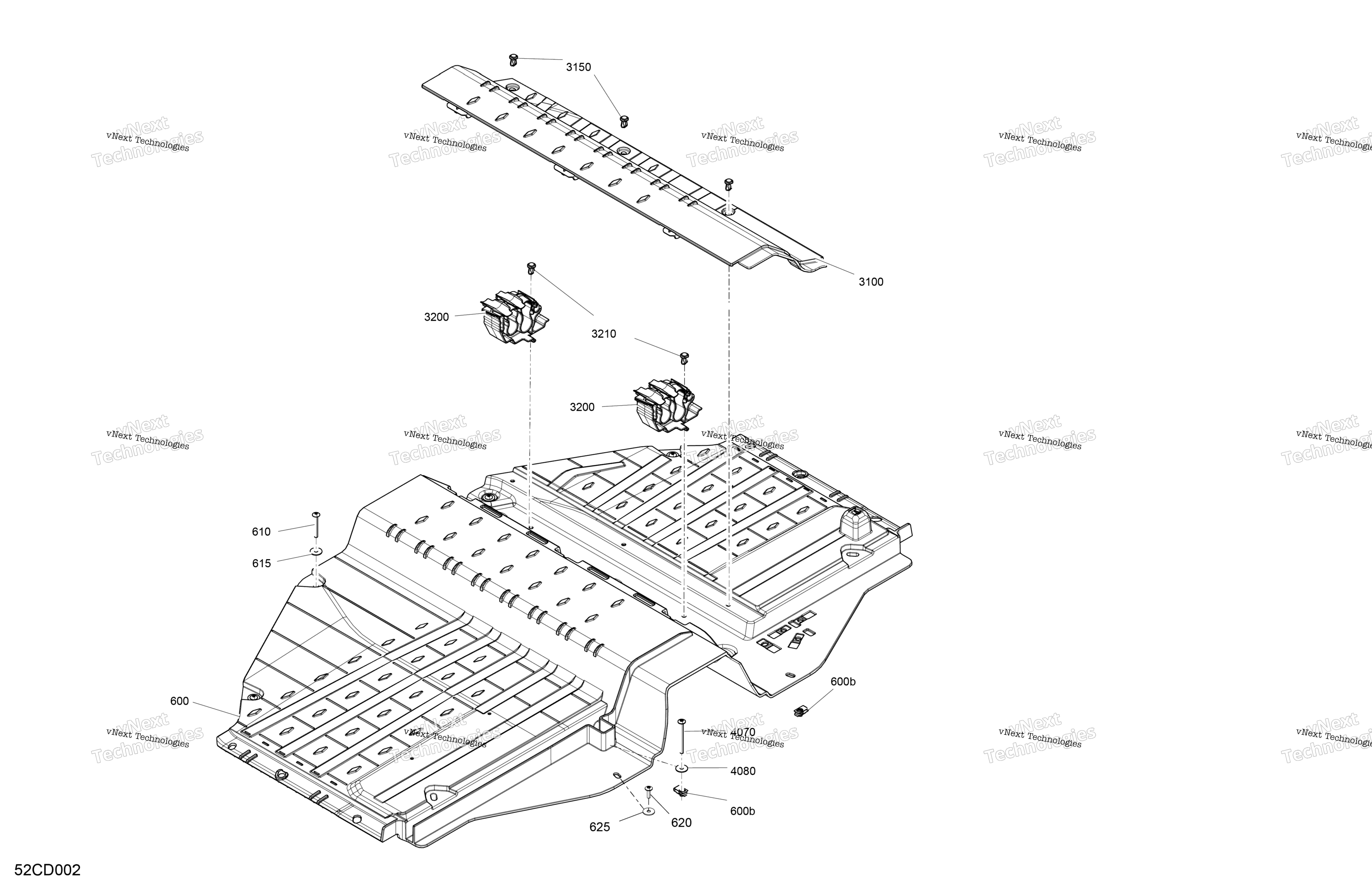 Cab Interior Floor