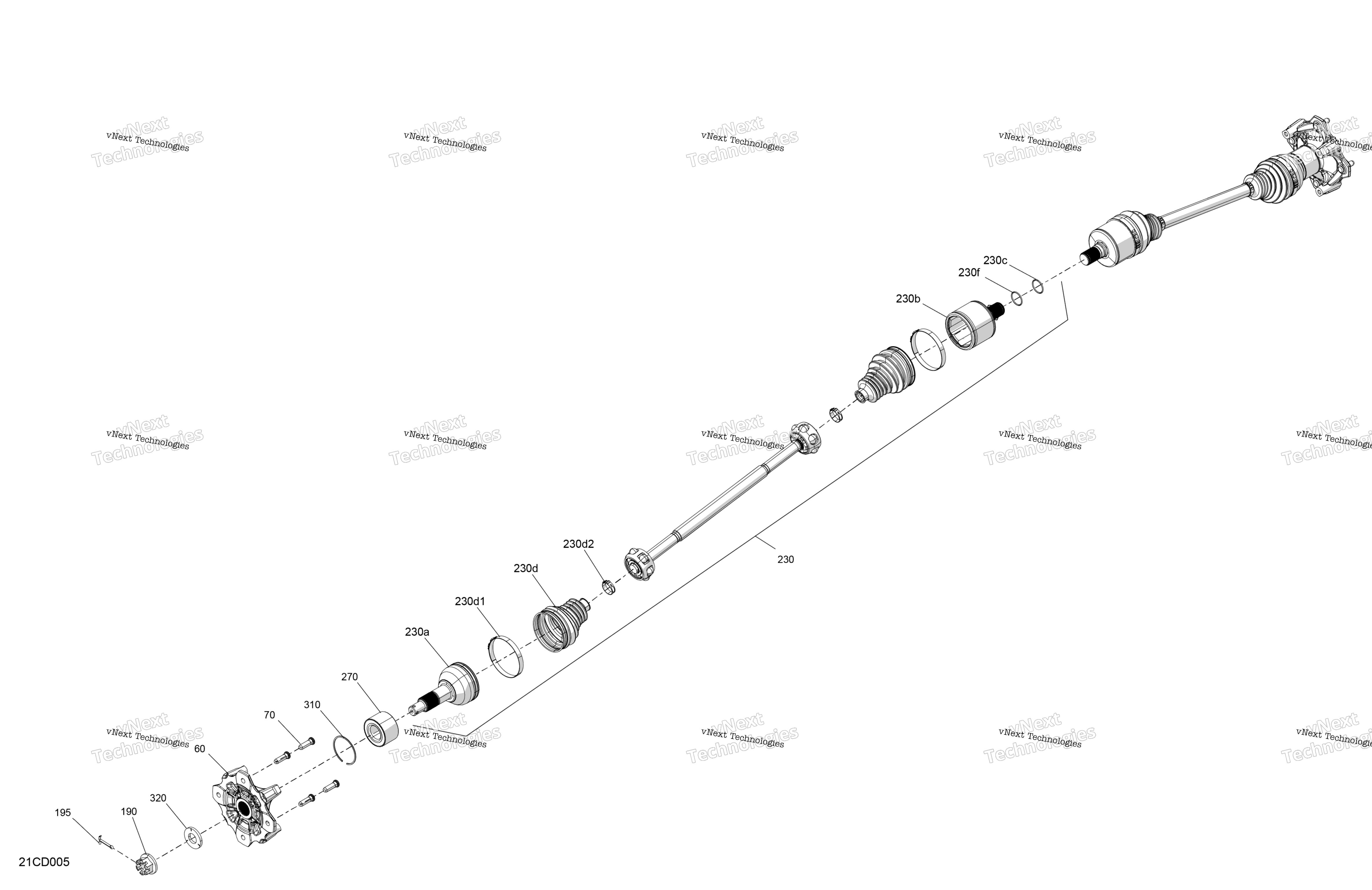 Привод - Rear - Common Parts
