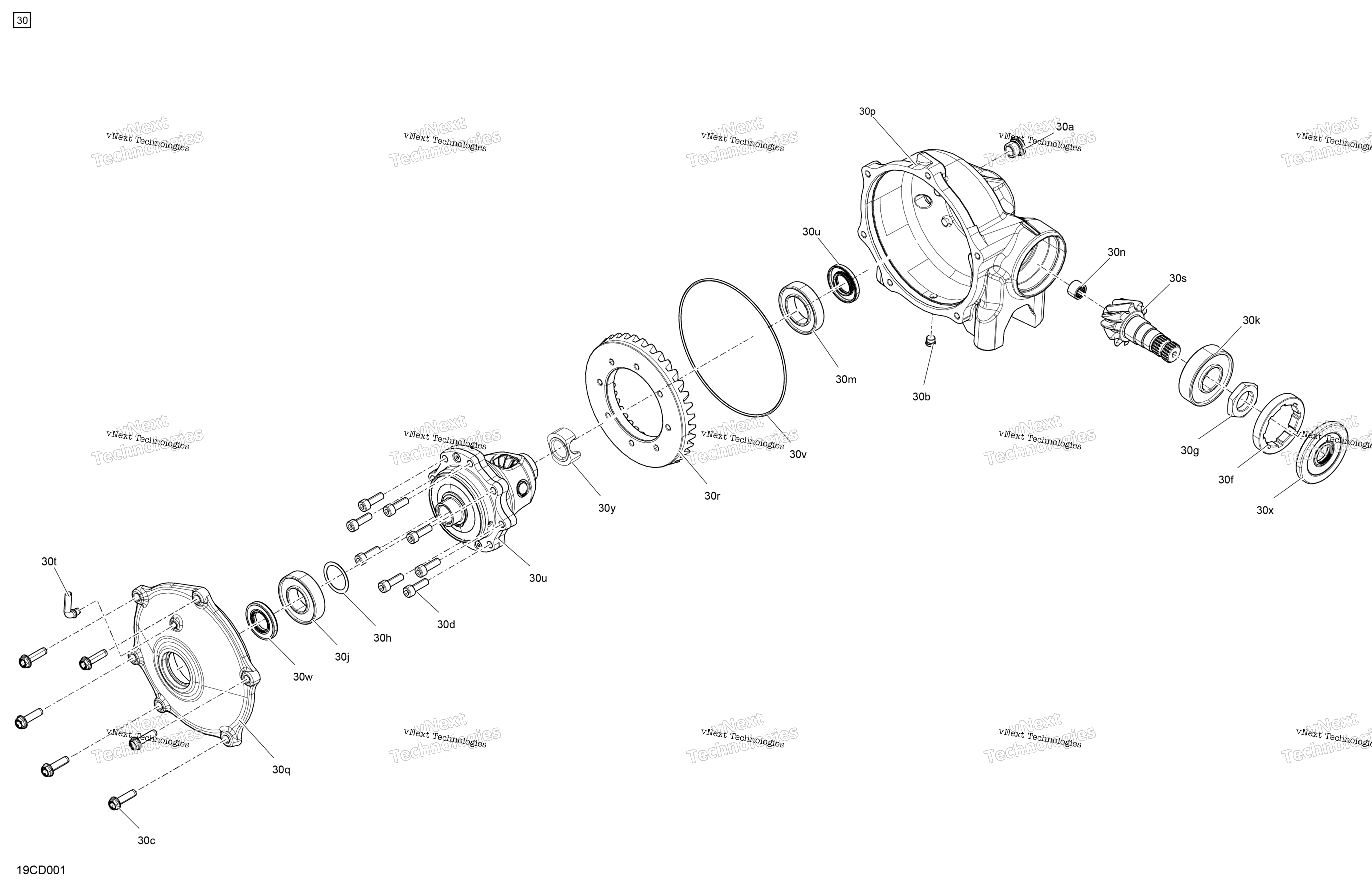 Привод - Front - Differential Parts