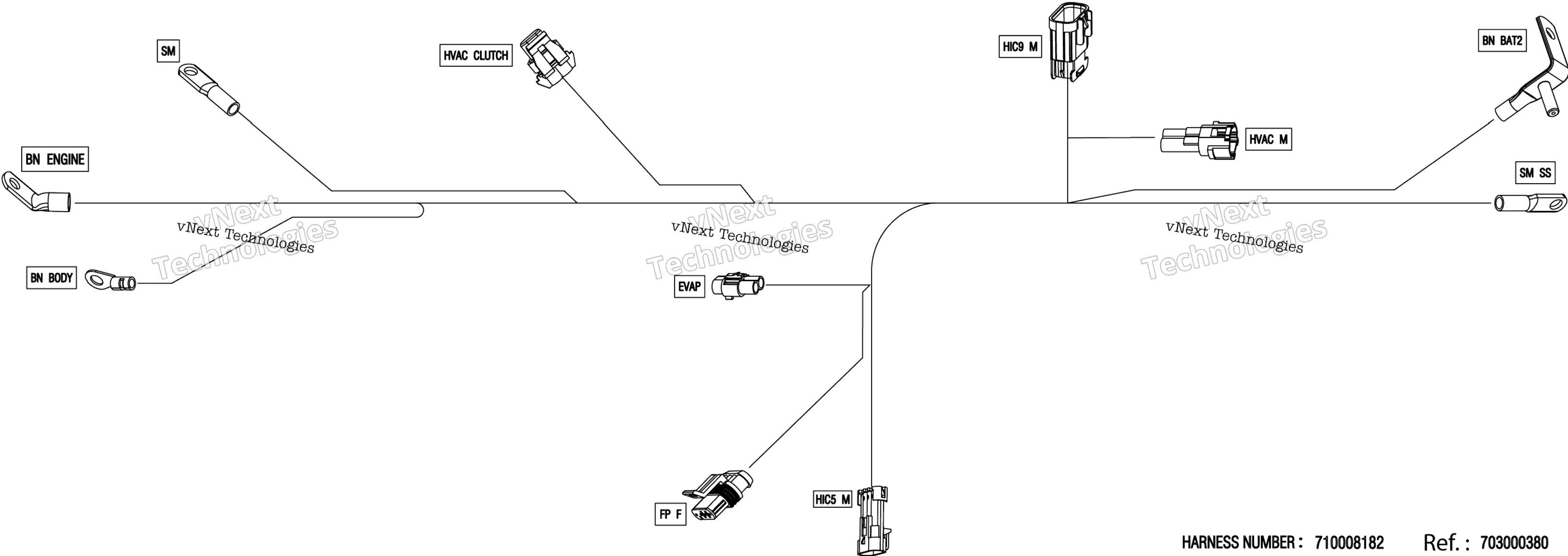 Электрооборудование - Wiring Voltage Regulator - 710008182