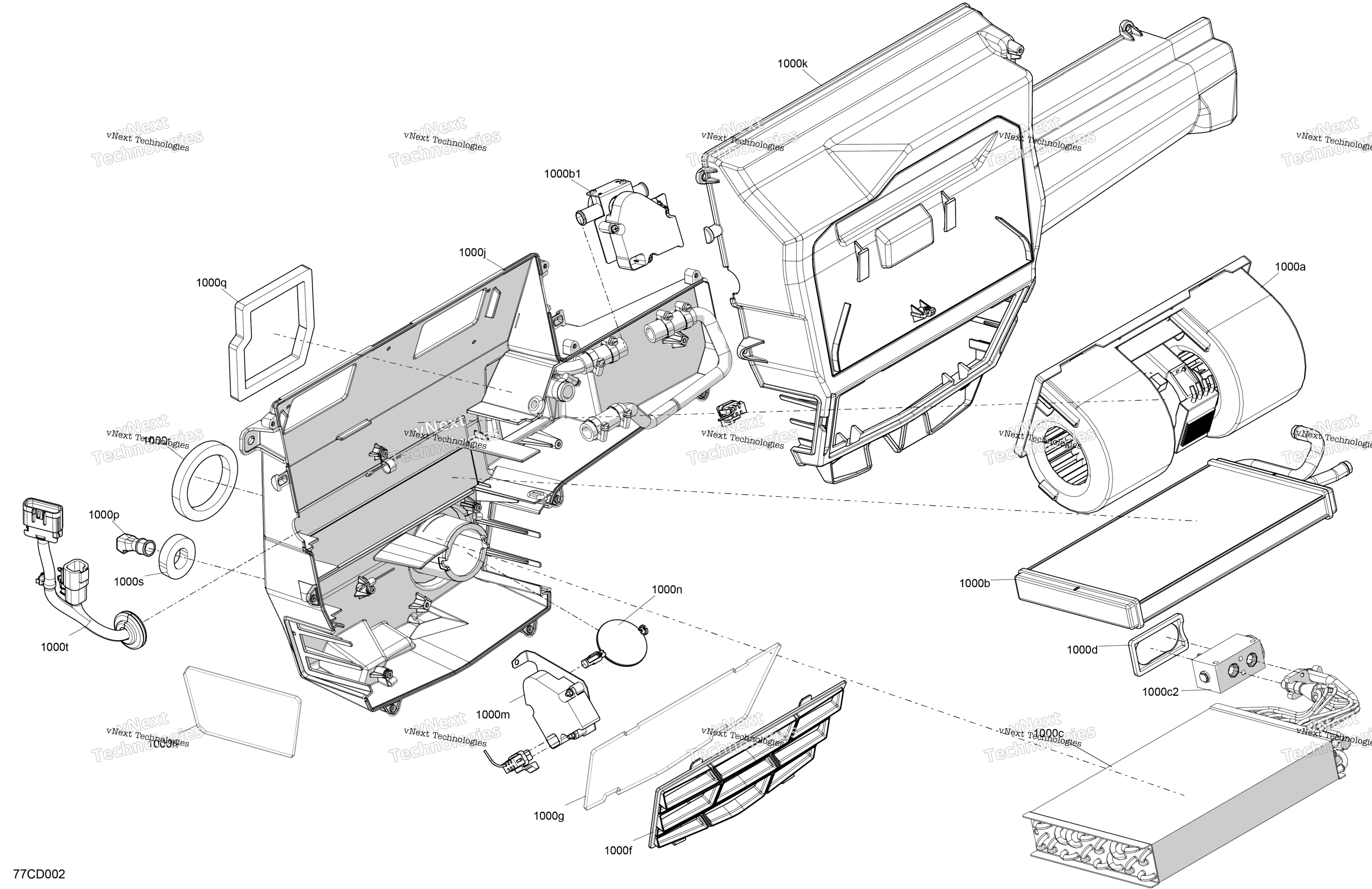 Enclosure Cab Воздушный Conditioning блок