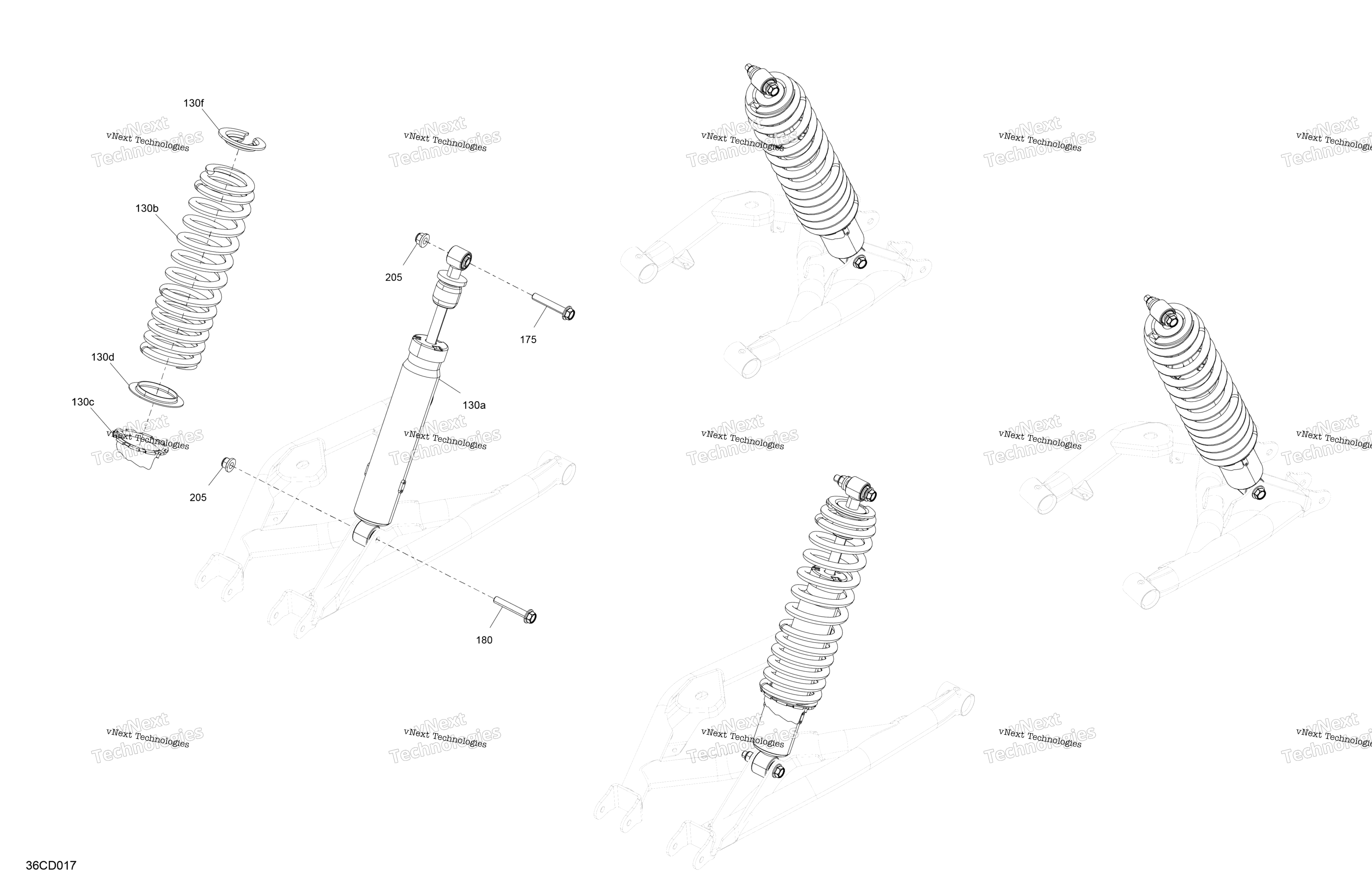 Подвеска - Rear Shocks