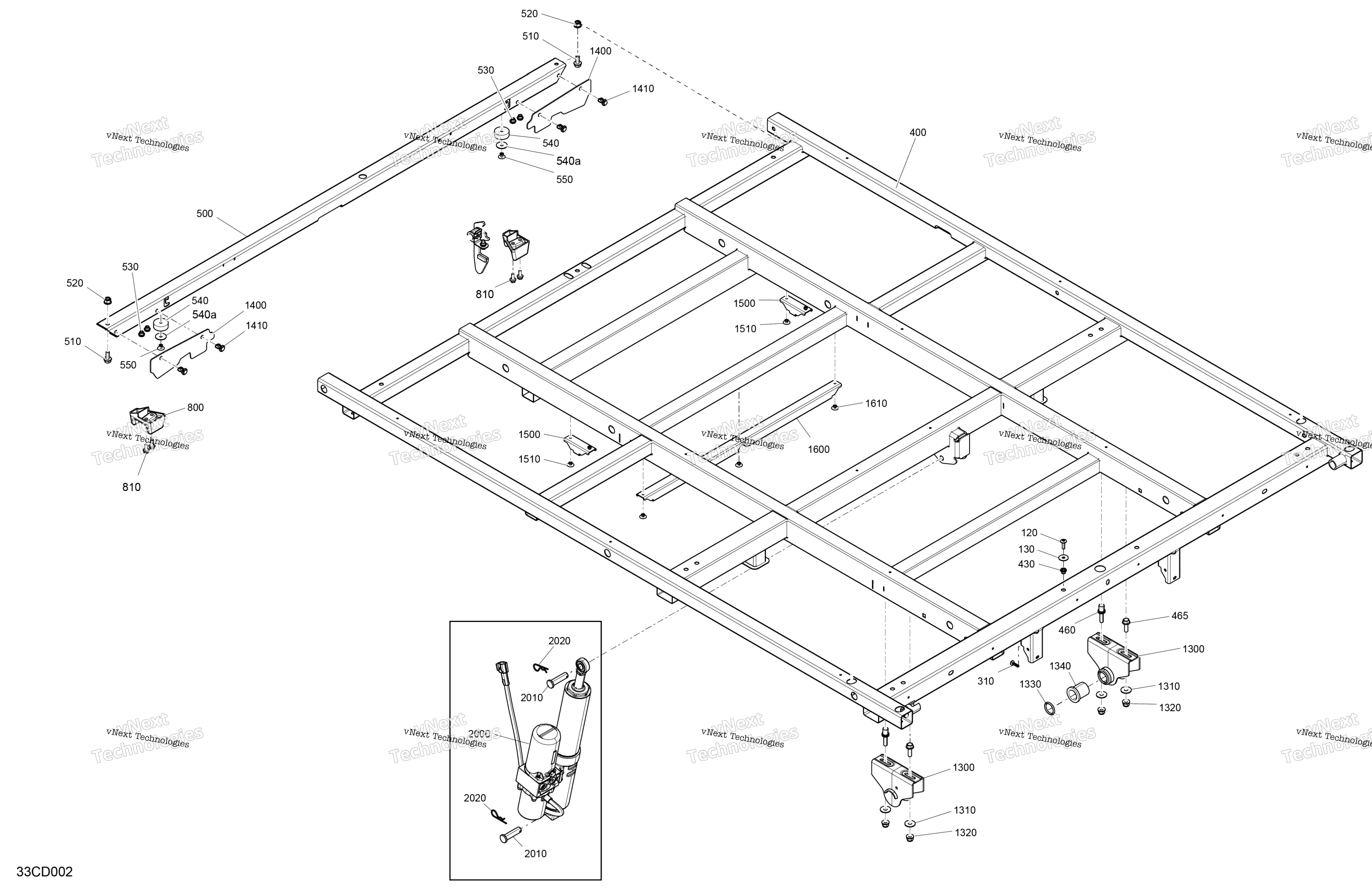 кузов багажник Lower Section