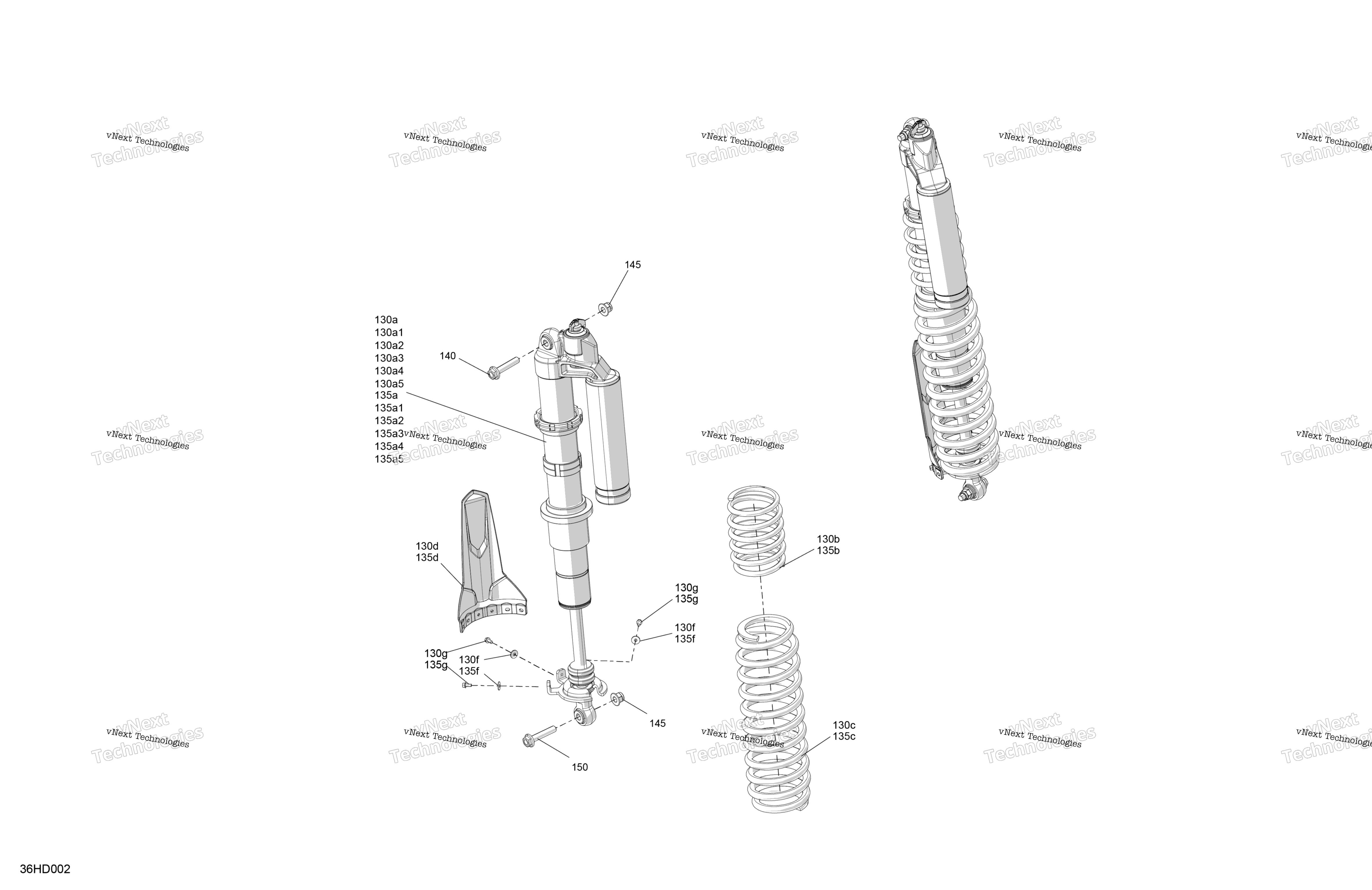 Подвеска - Rear Shocks