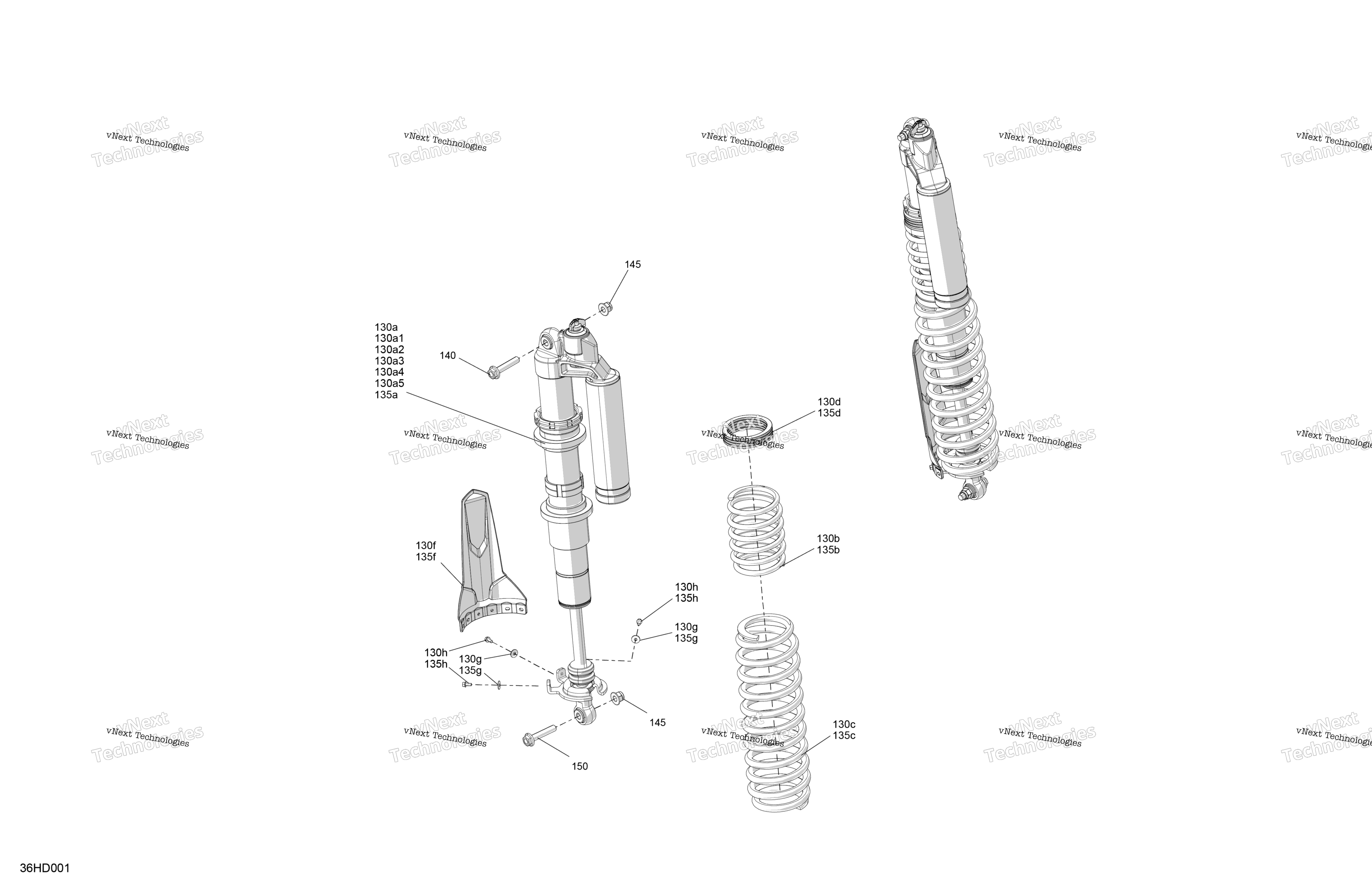 Подвеска - Rear Shocks
