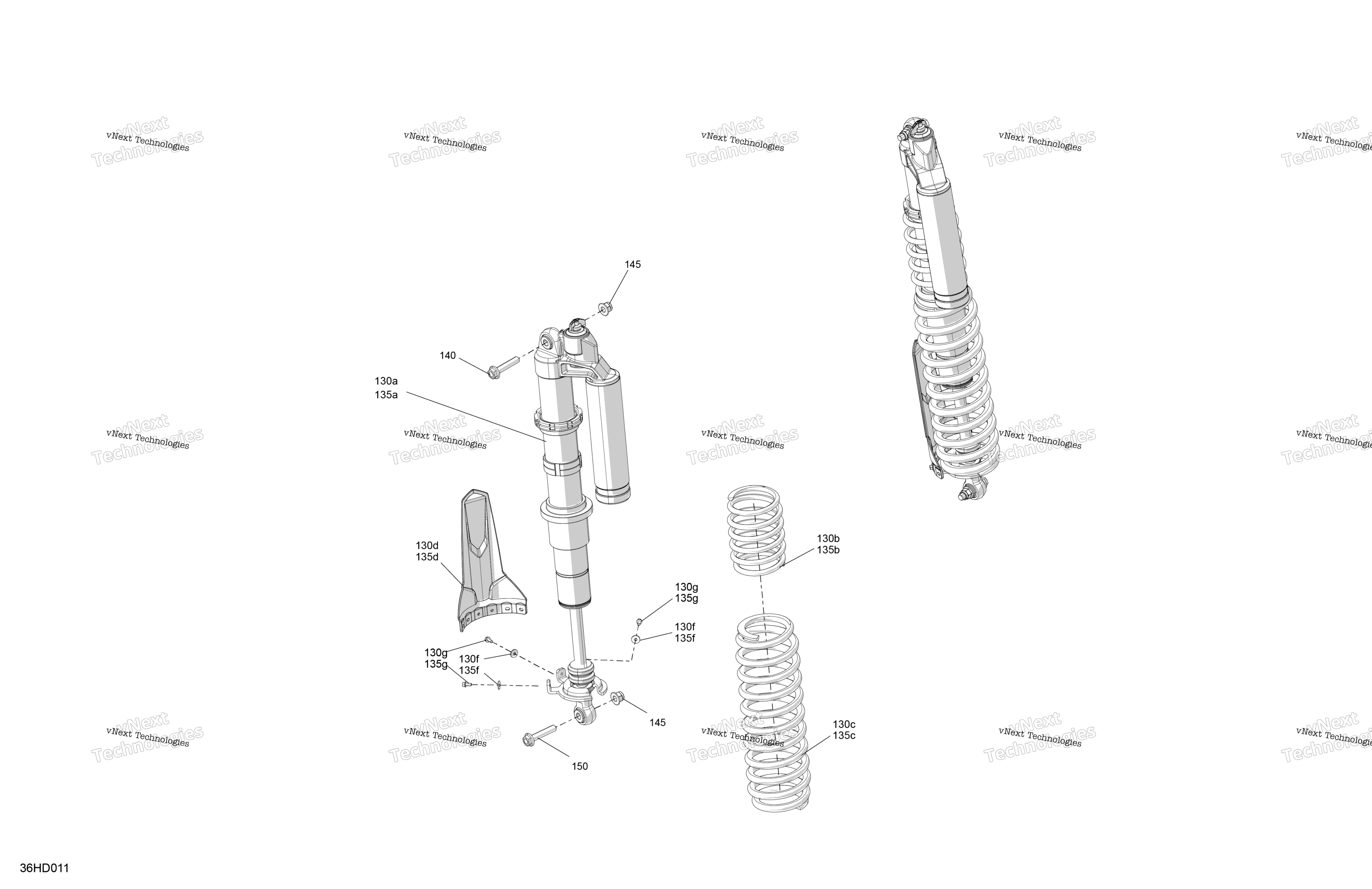 Подвеска - Rear Shocks