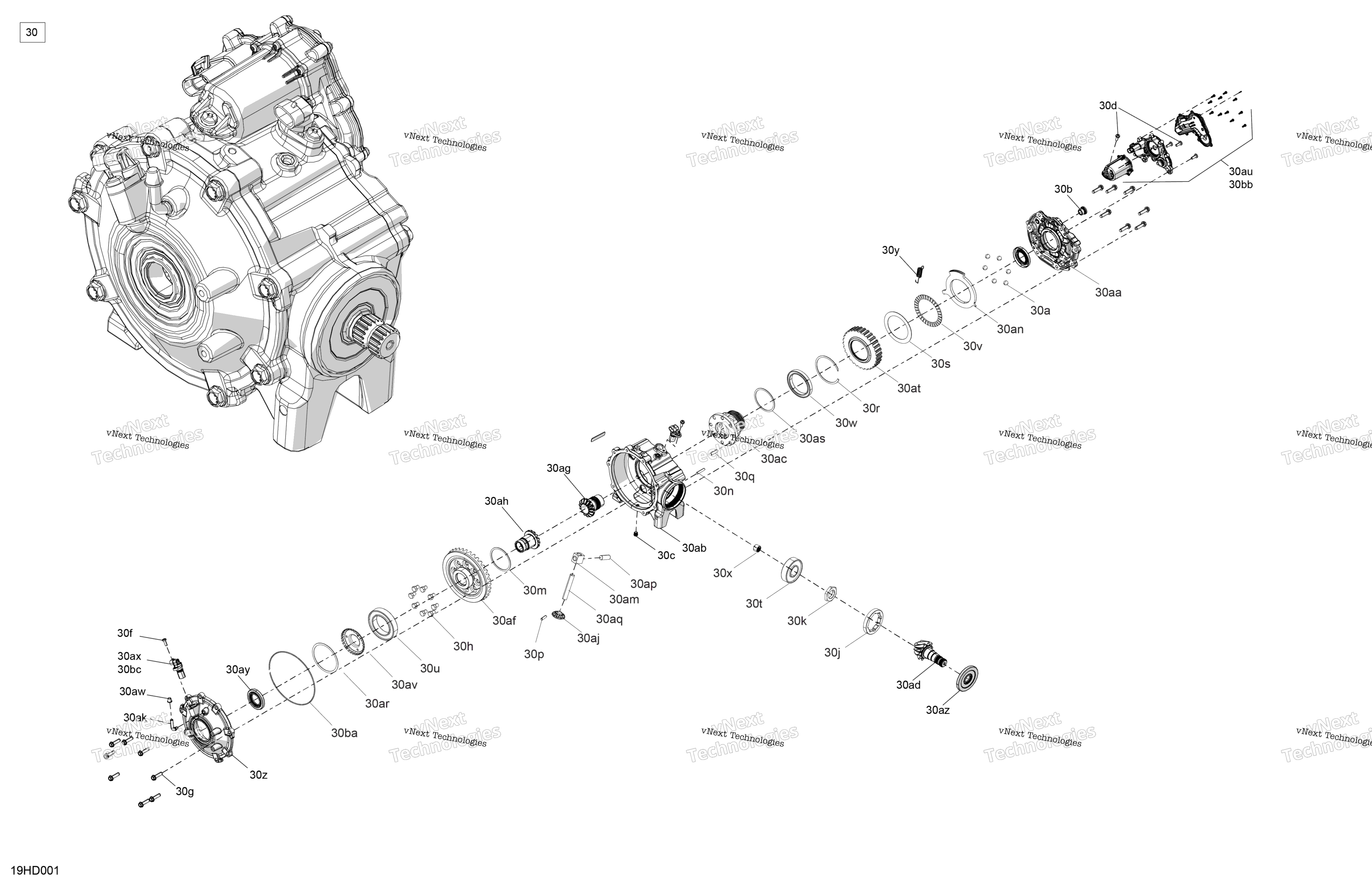 Привод - Front - Differential Parts