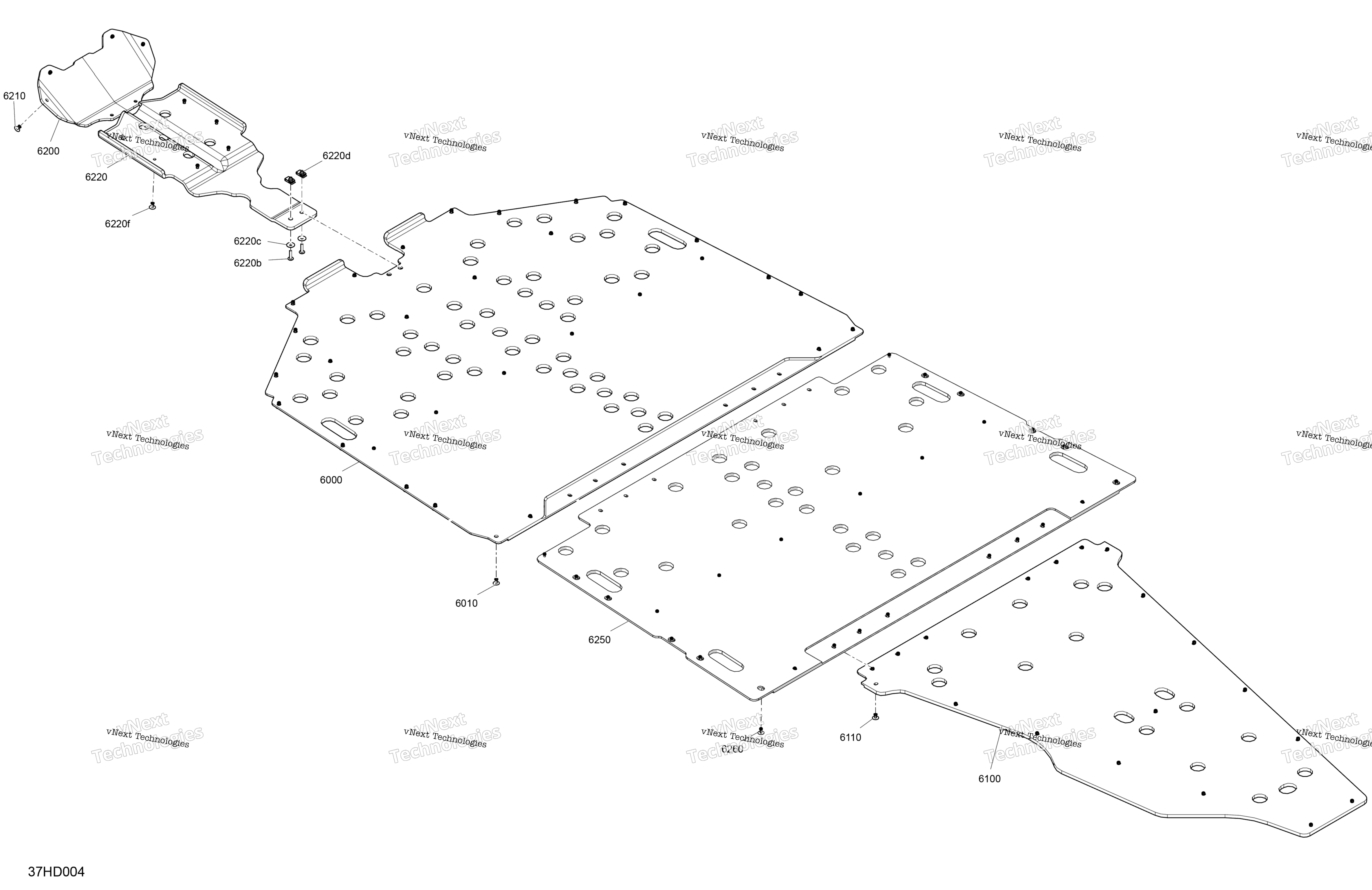 кузов Skid Plate