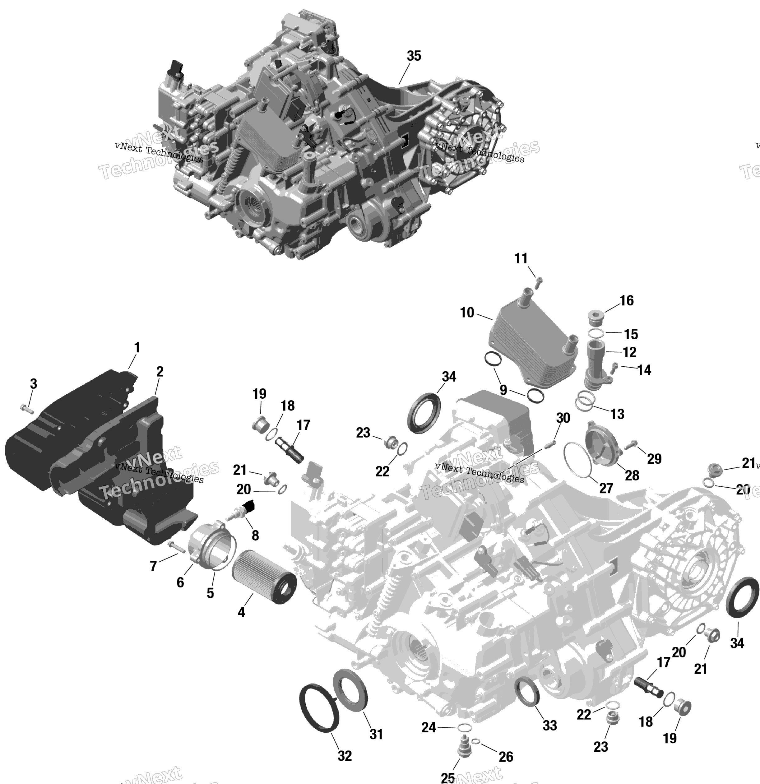 Rotax Gearbox и Components