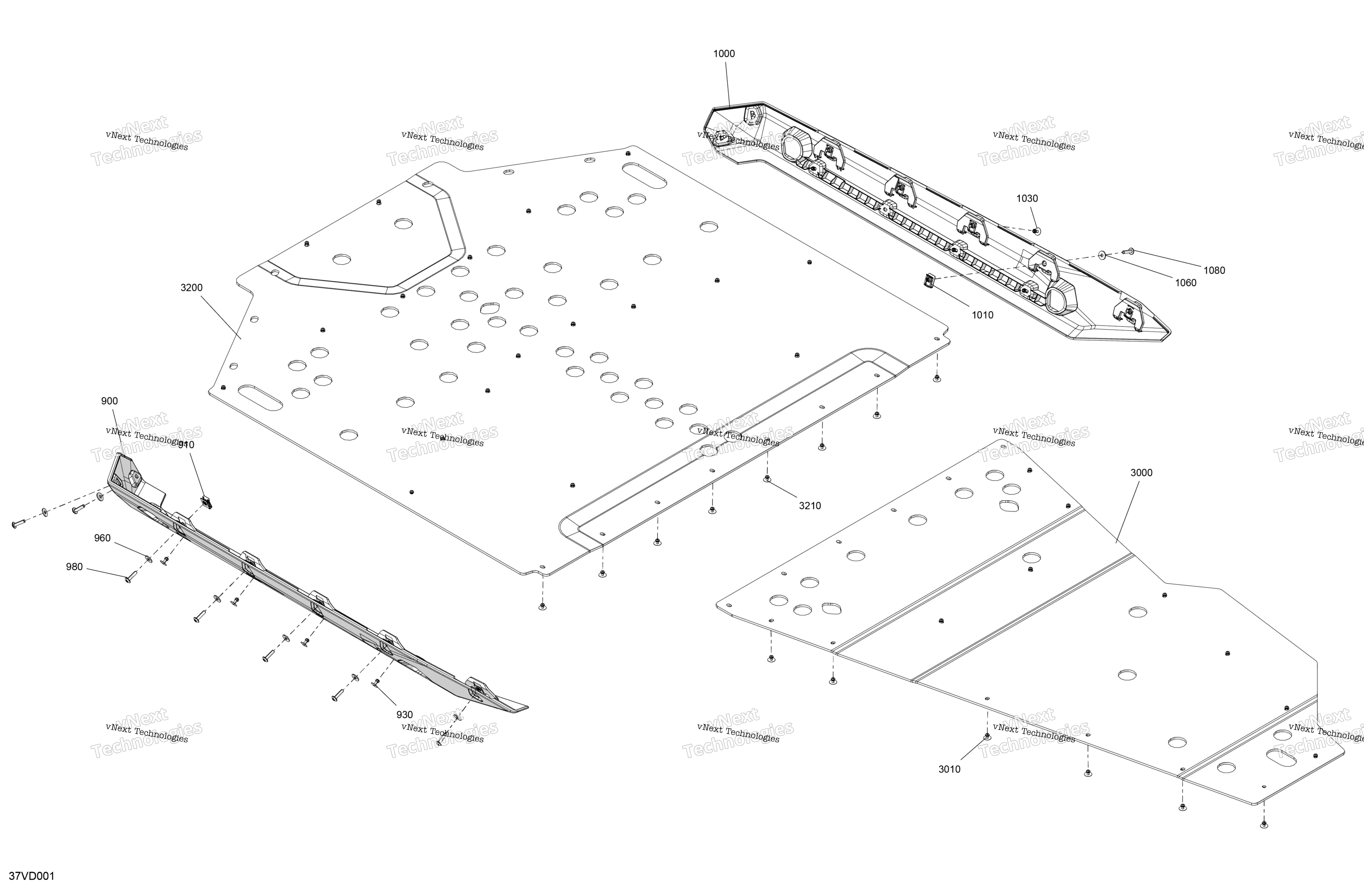 кузов Skid Plate