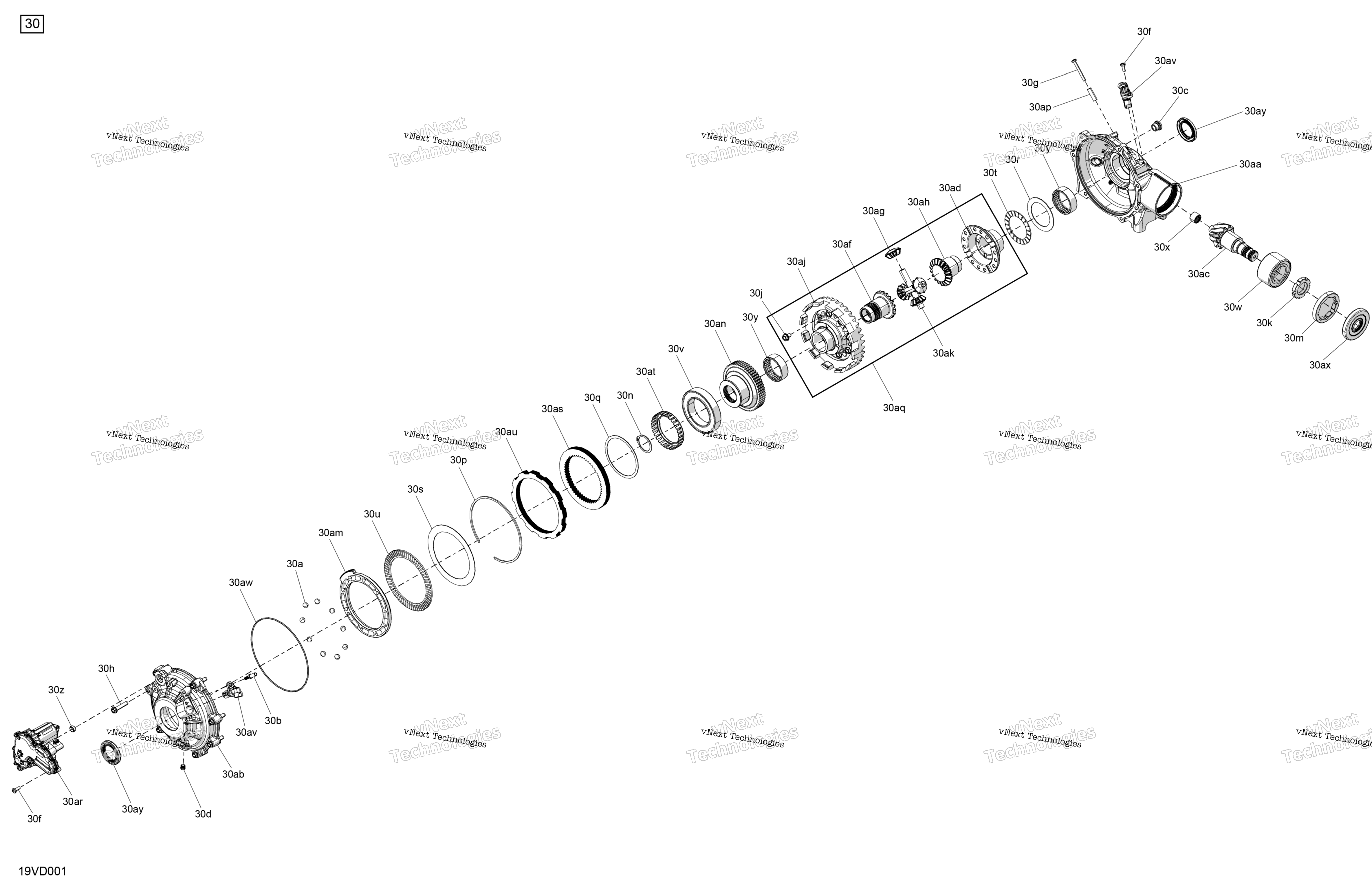 Привод - Front - Differential Parts