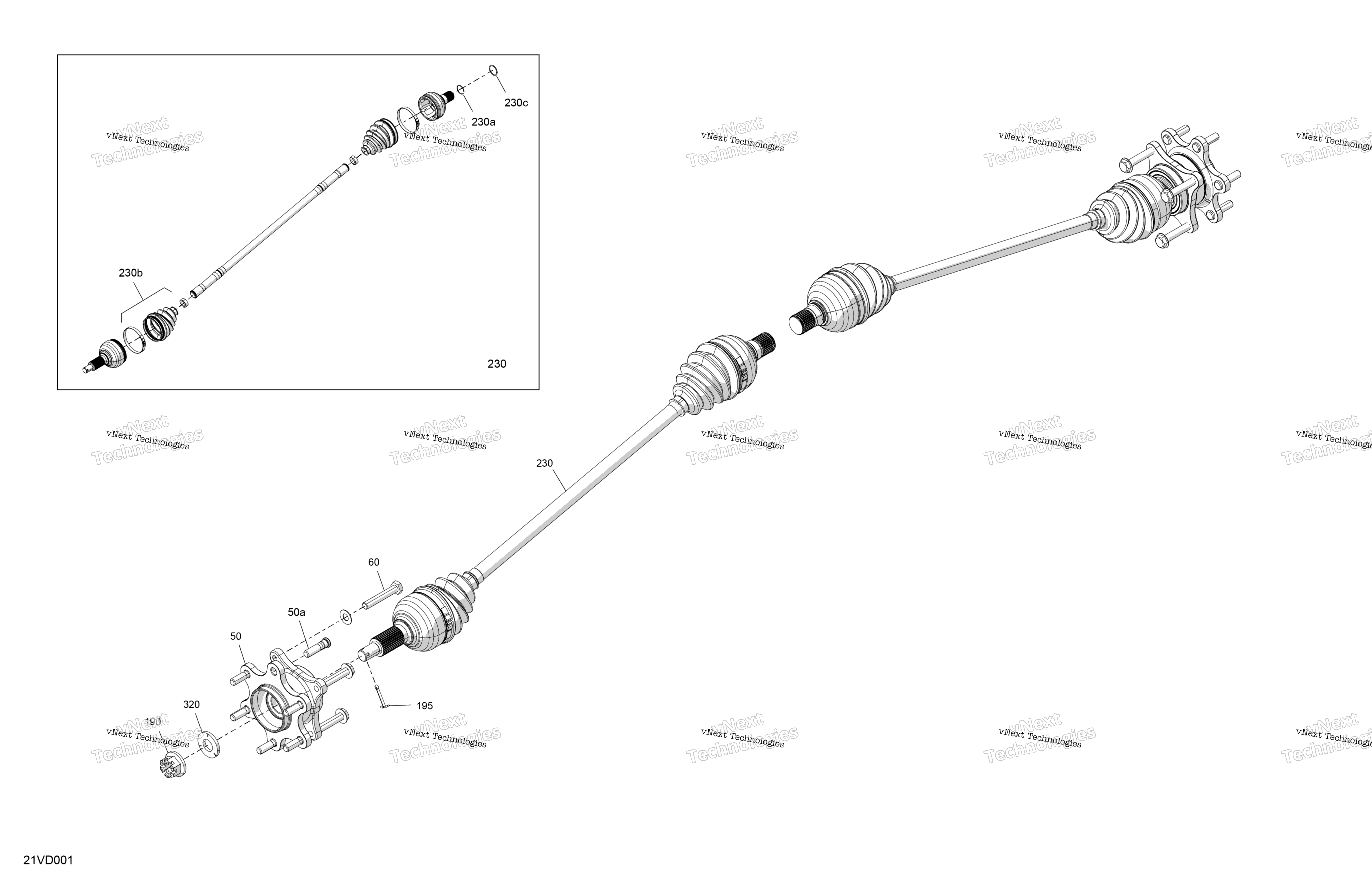 Привод - Rear - Common Parts
