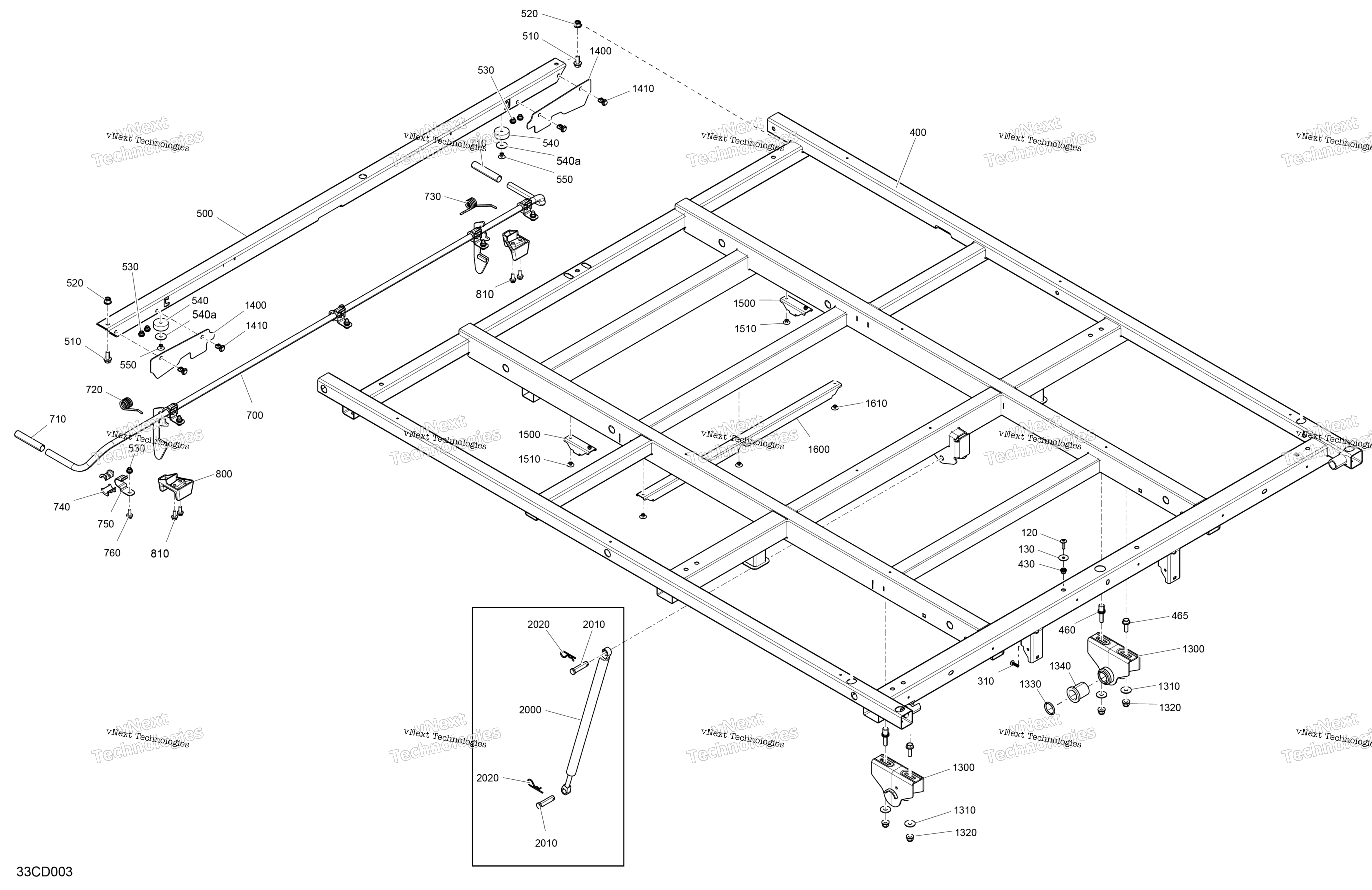 кузов багажник Lower Section