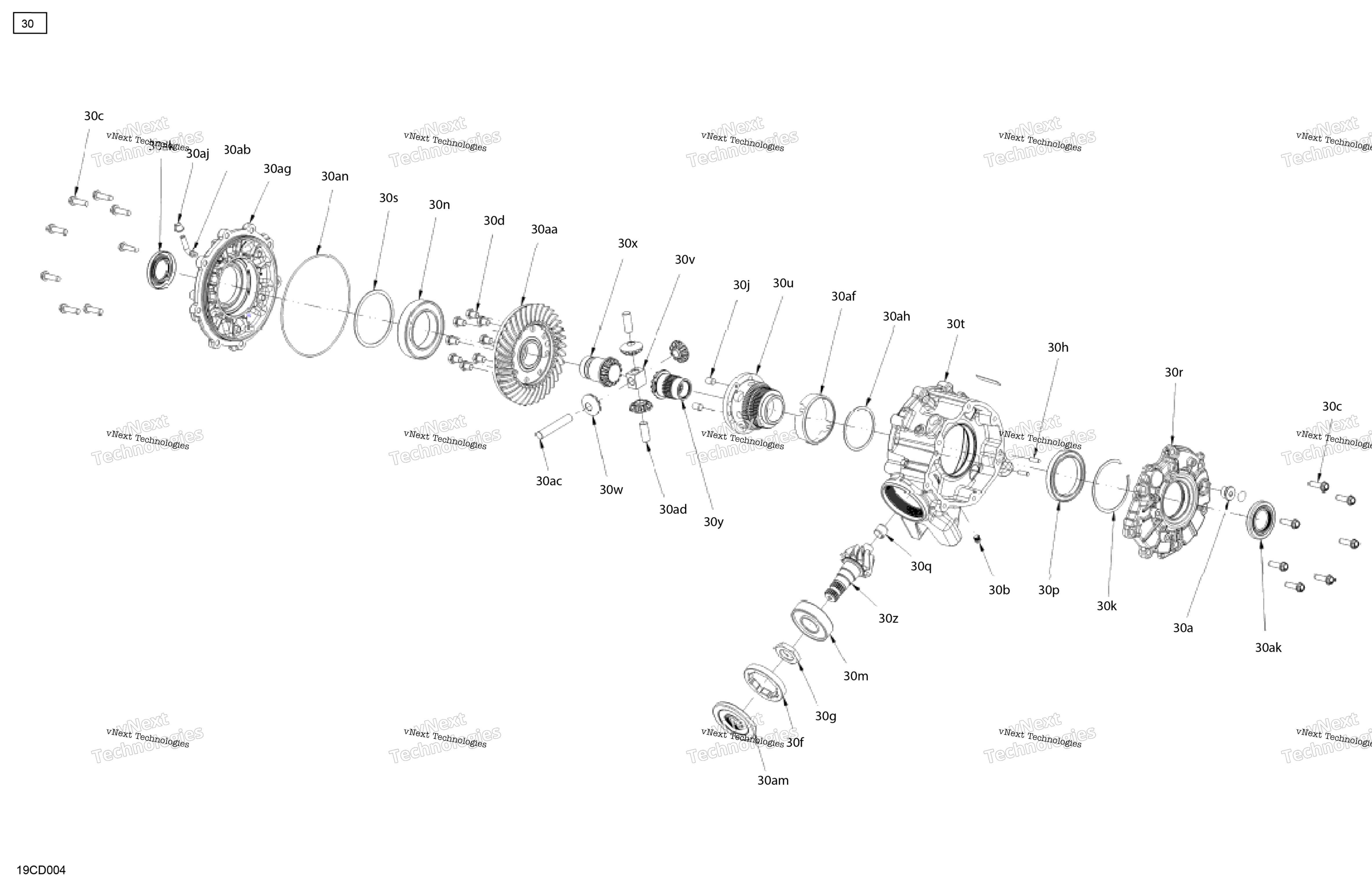 Привод - Front - Differential Parts
