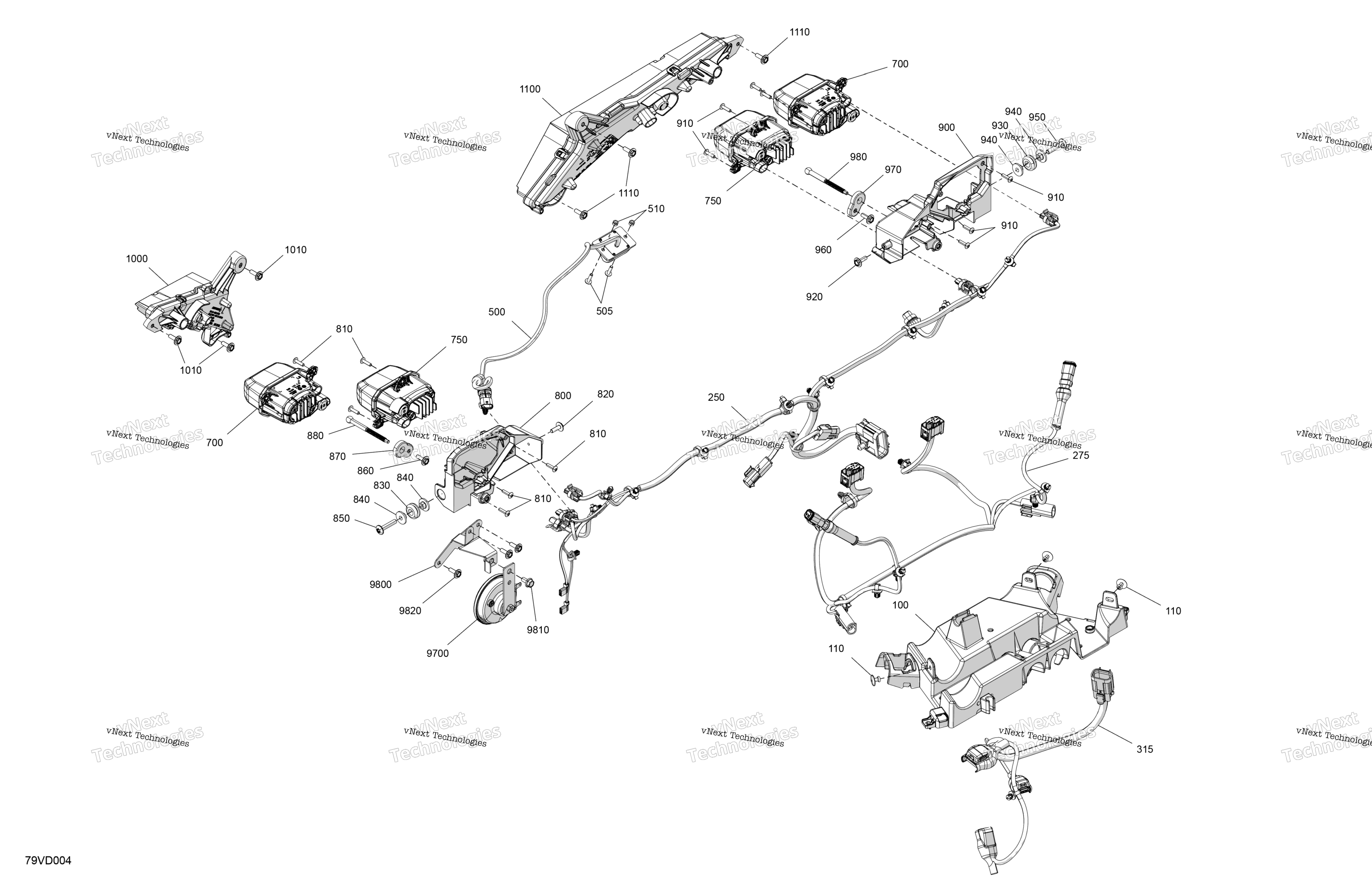Электрооборудование - Front Section