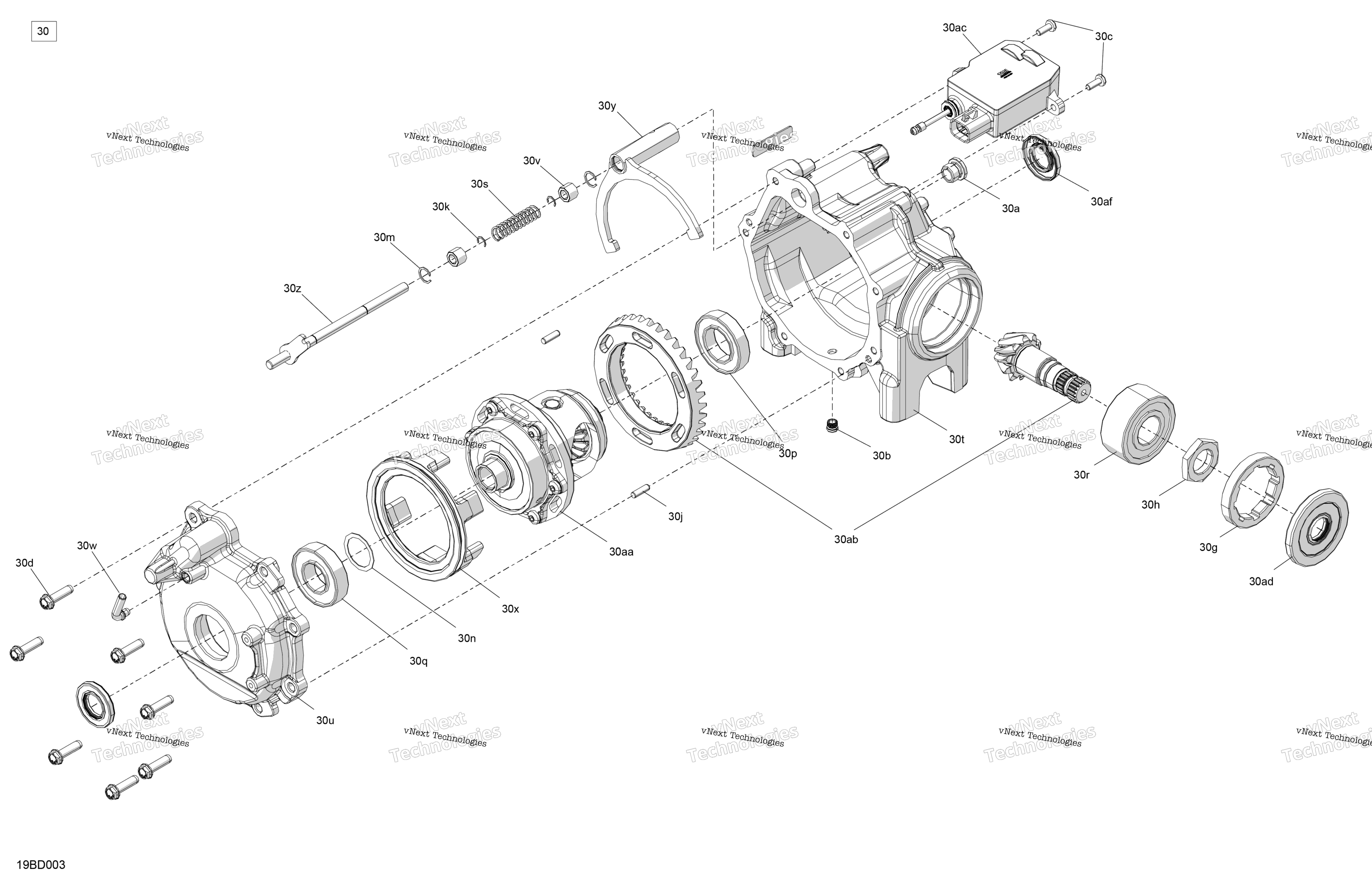 Привод - Front - Differential Parts