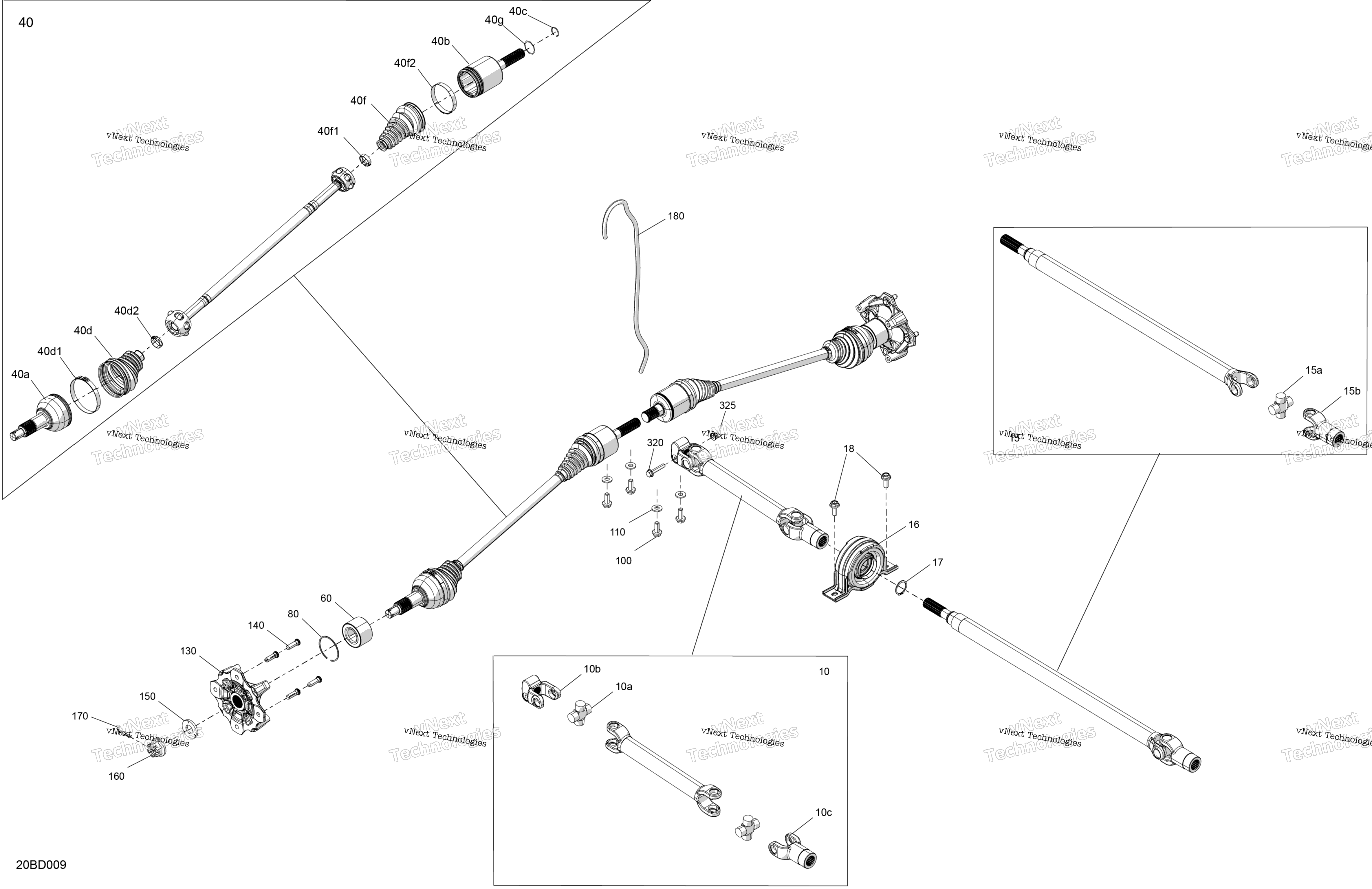Привод - Front - Common Parts
