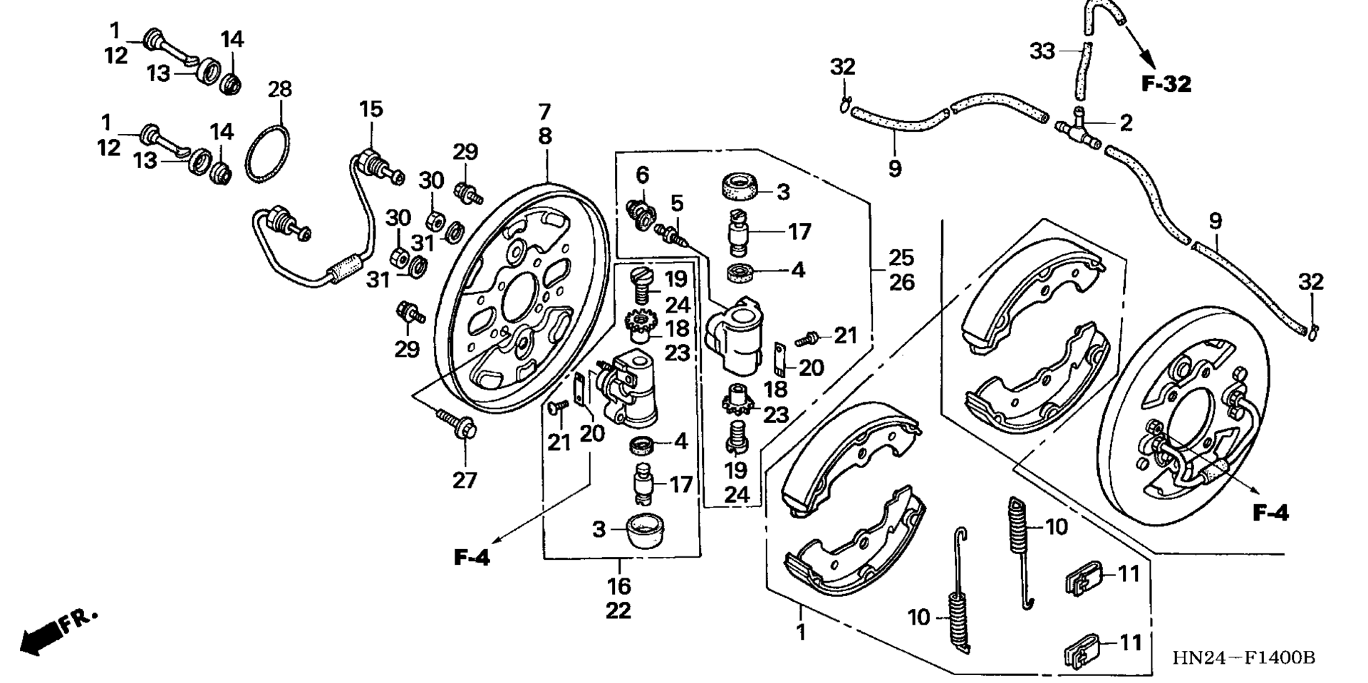 Передняя часть BRAKE PANEL