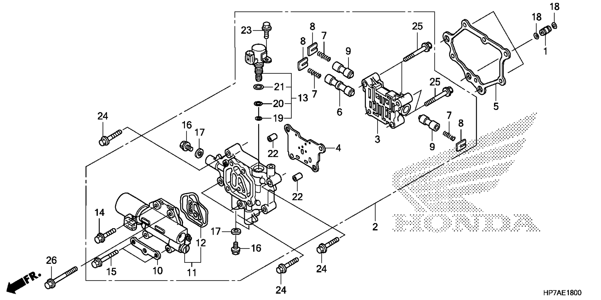 Основной VALVE BODY