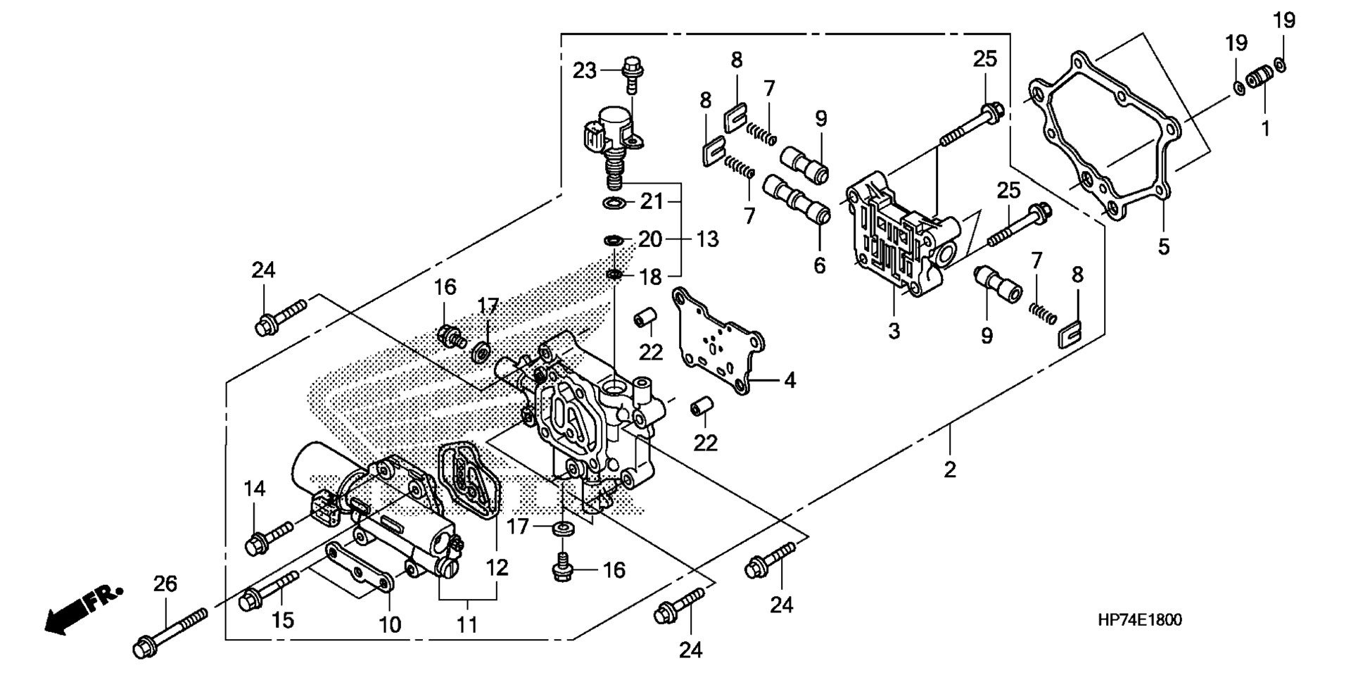 Основной VALVE BODY