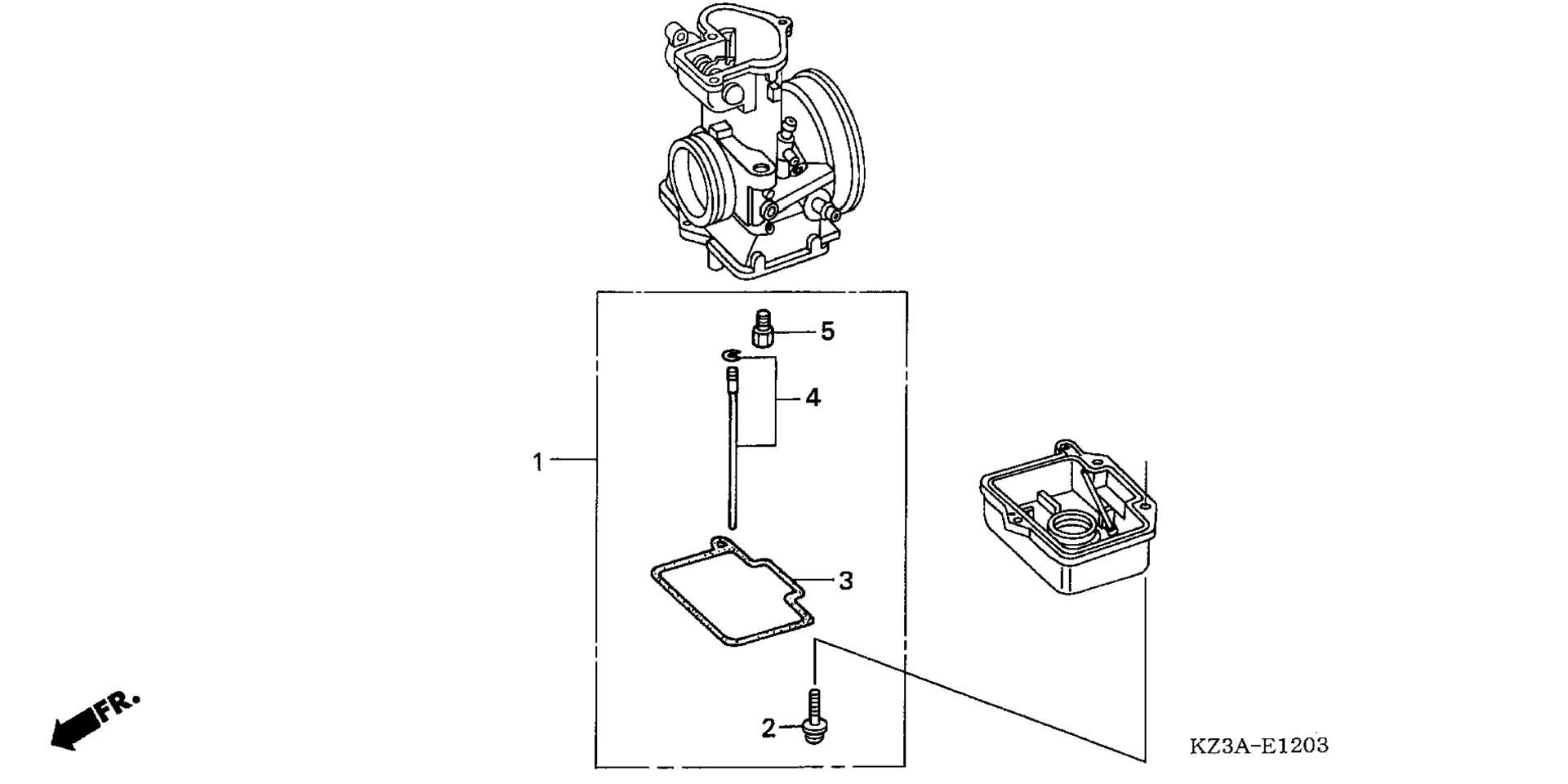 Карбюратор OPTIONAL PARTS KIT ('04-'07)