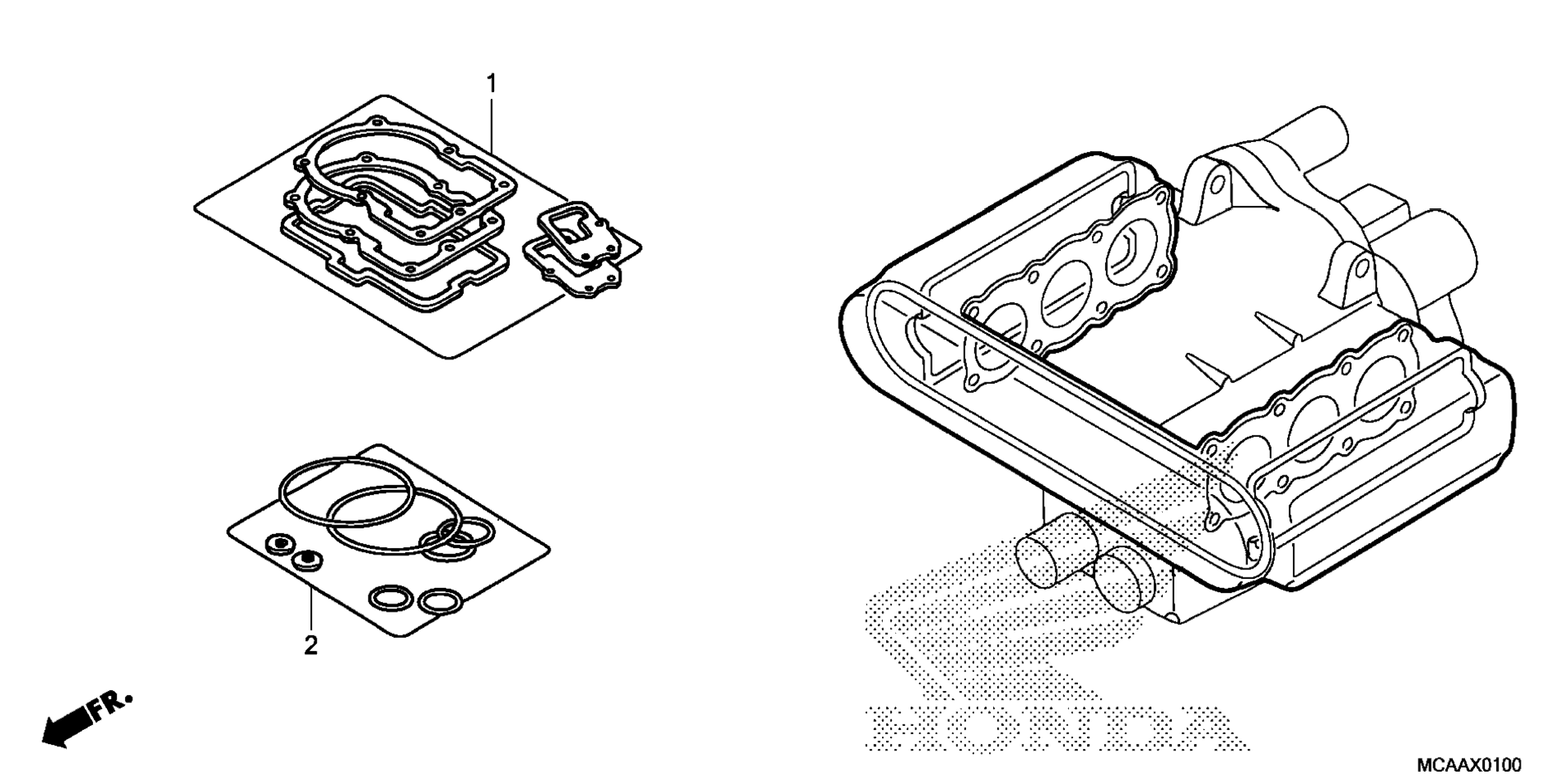 GASKET комплект A