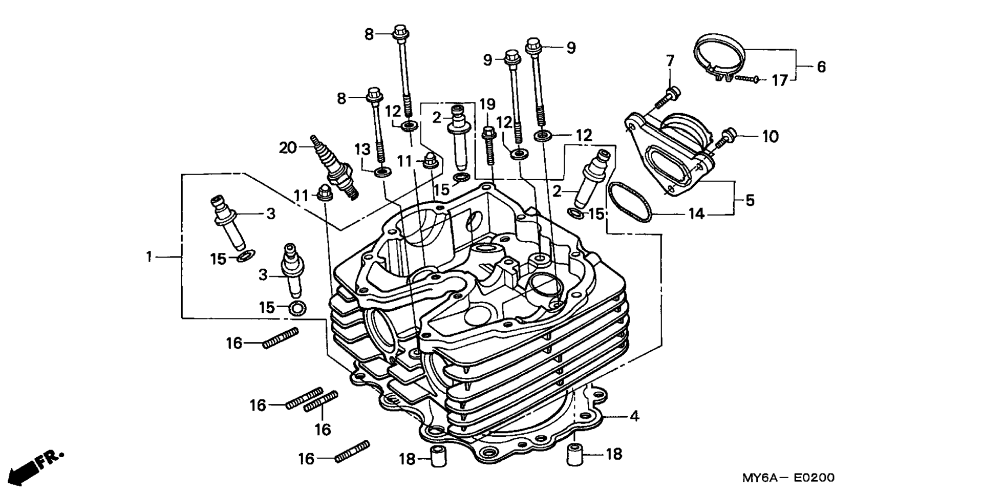 Головка блока цилиндров