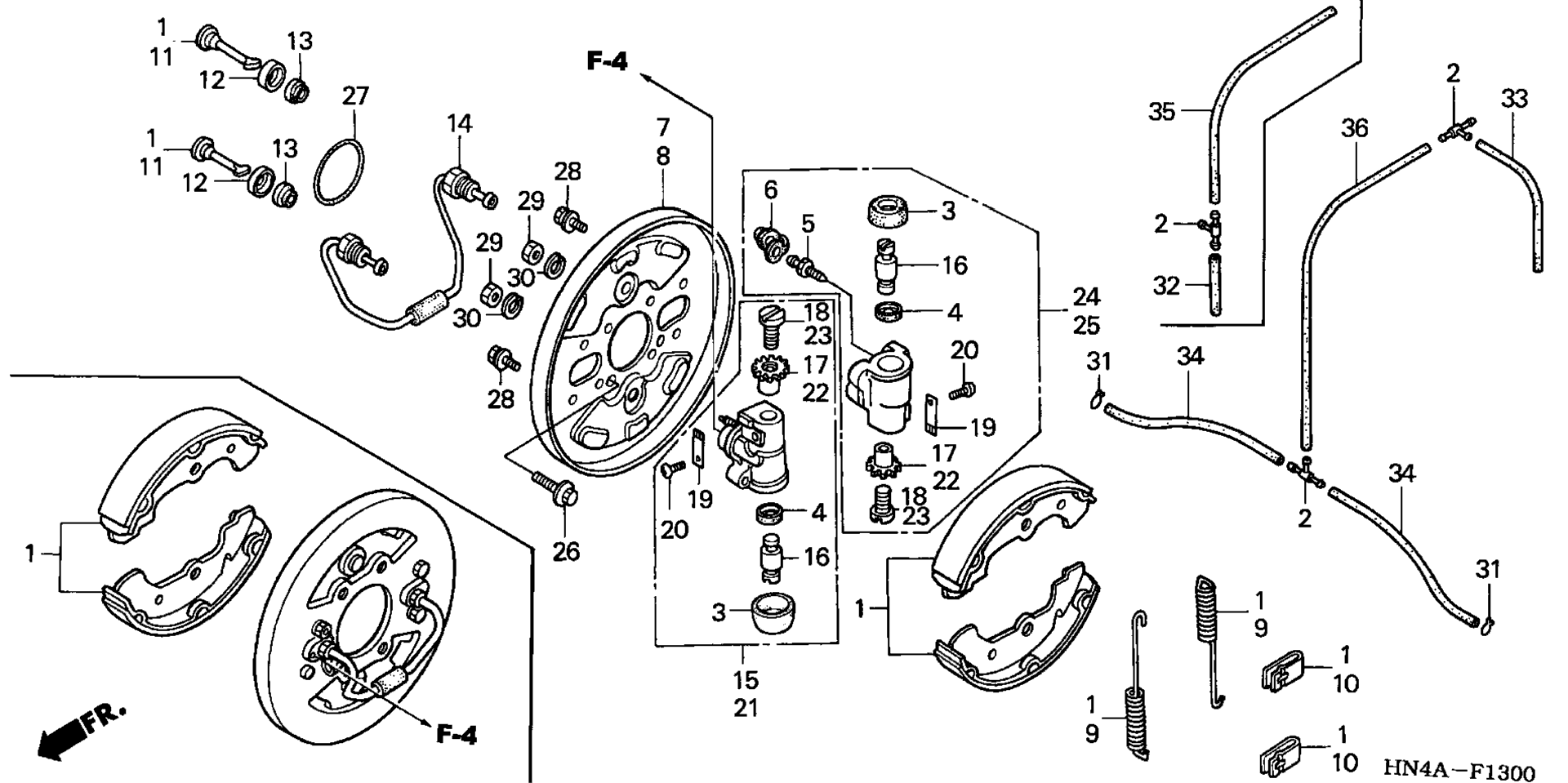 Передняя часть BRAKE PANEL