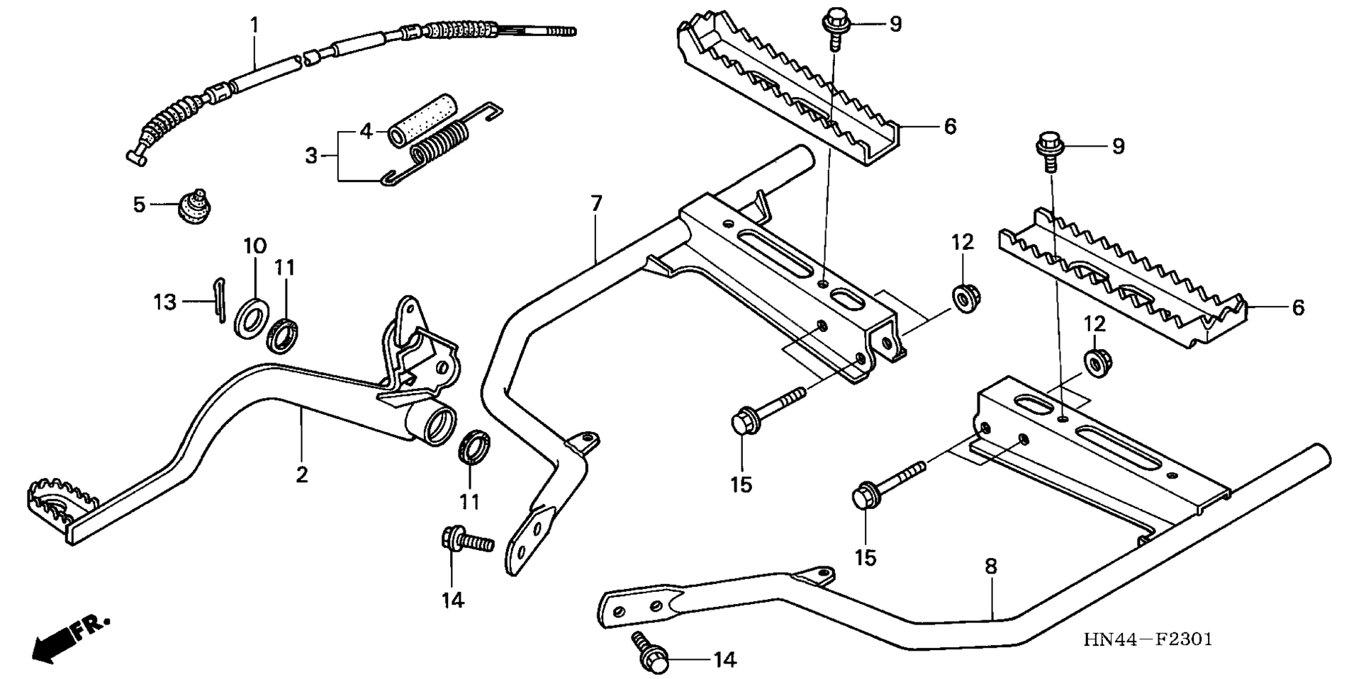 STEP (TRX350TE / FE)