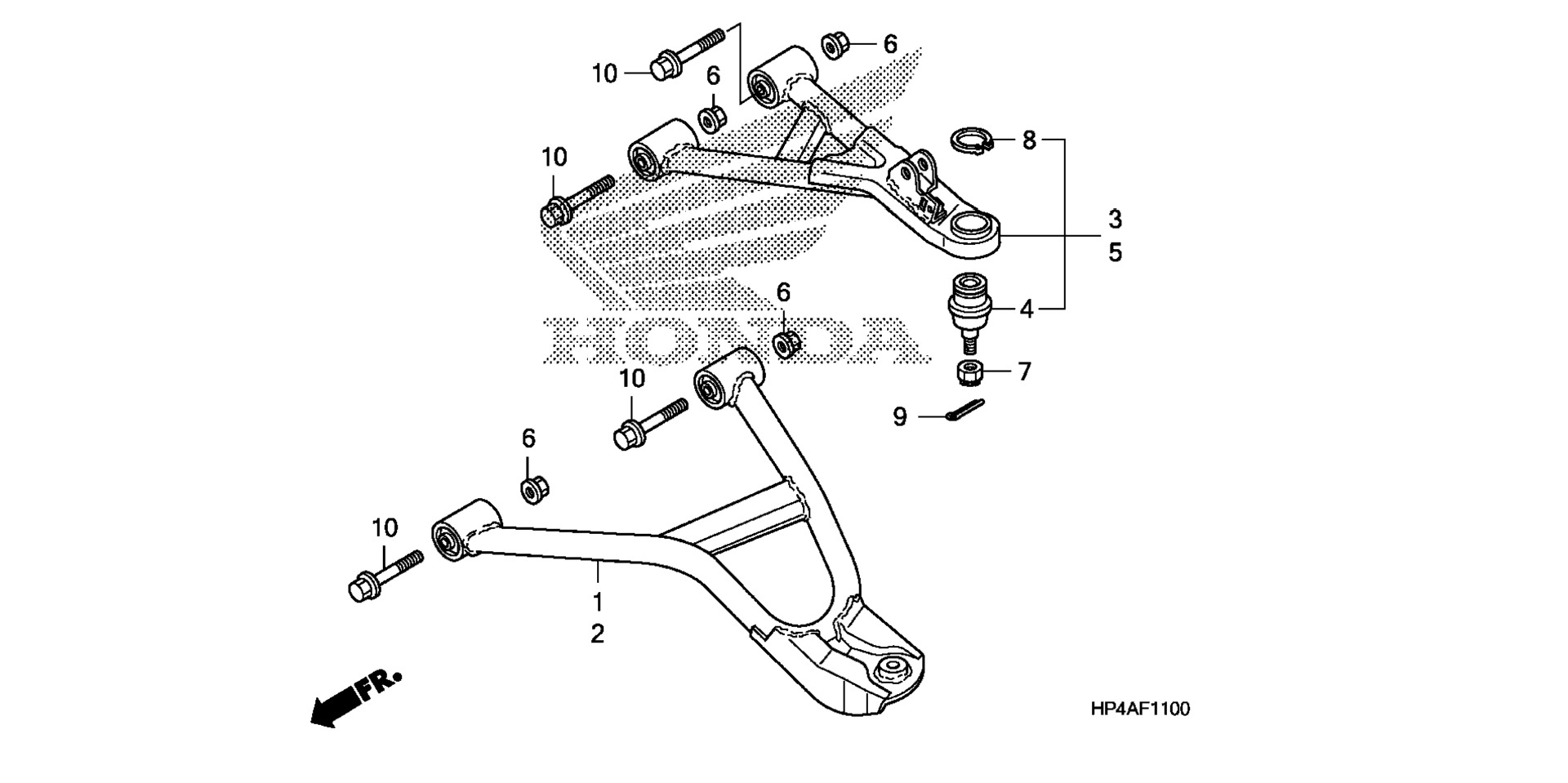 Передняя часть ARM (2WD)