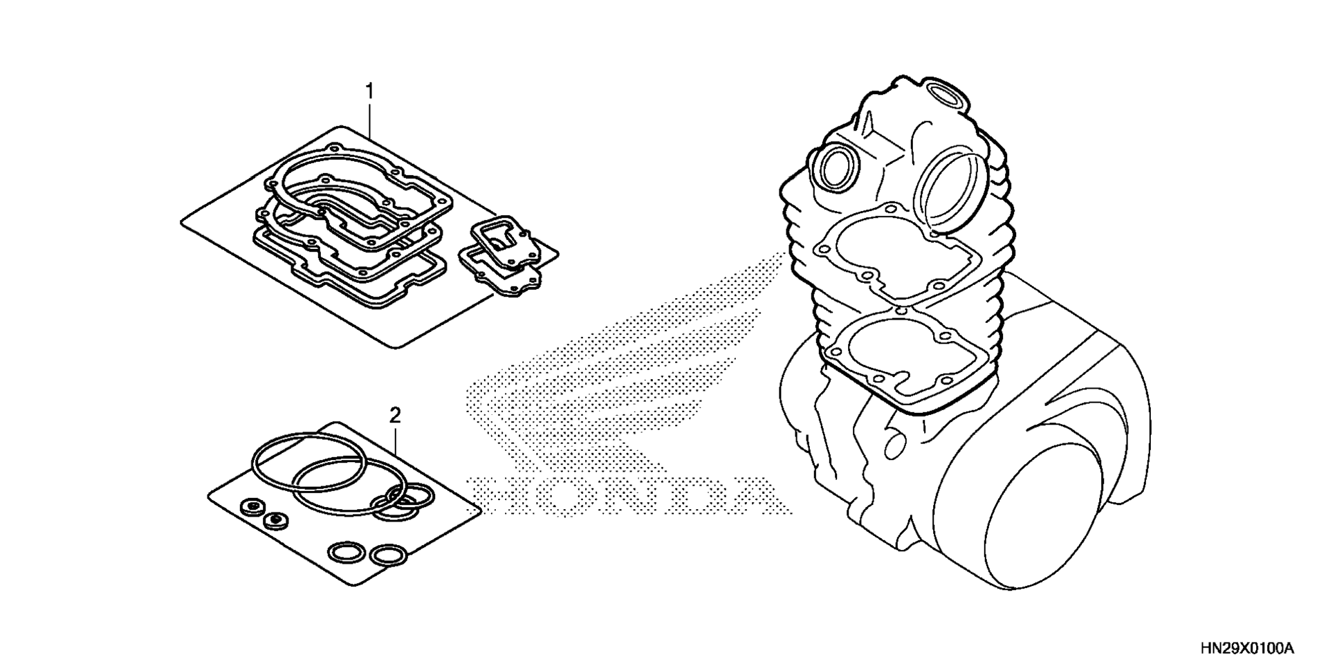 GASKET комплект A