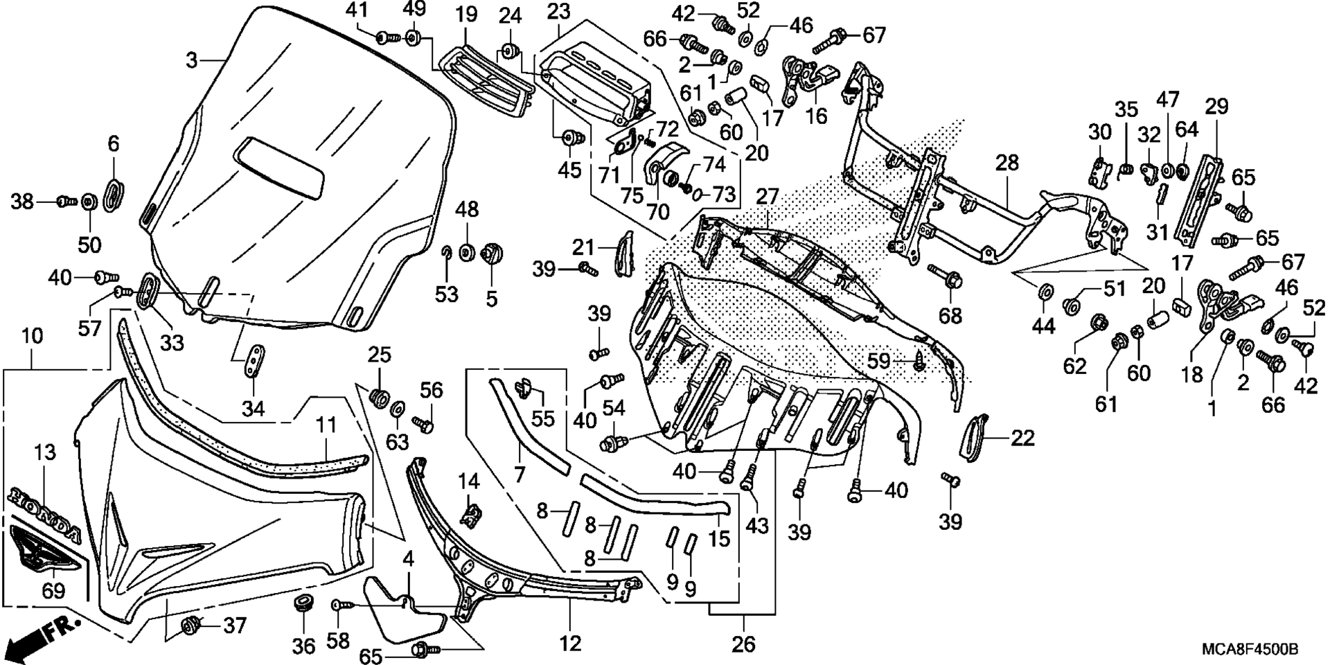 ветровое стекло